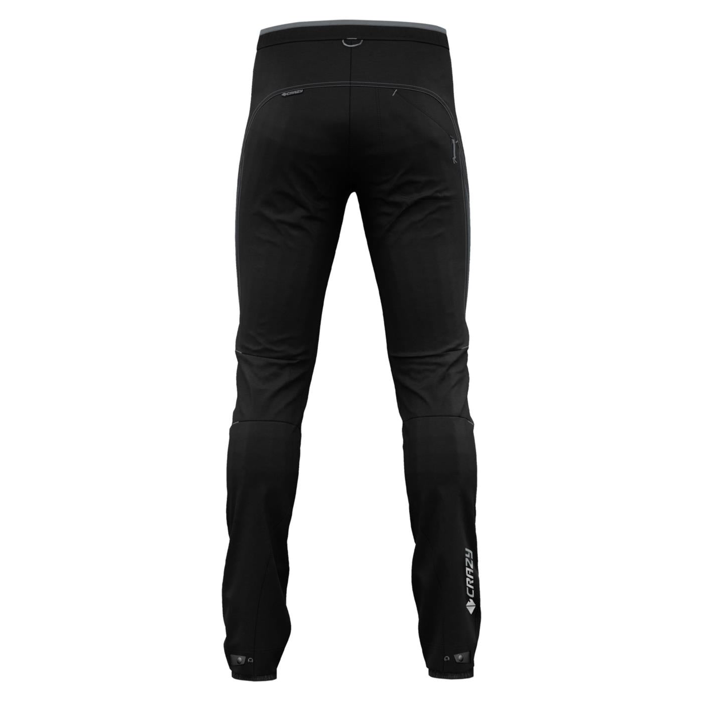 CRAZY IDEA PANT VIPER - Nero - vista 2