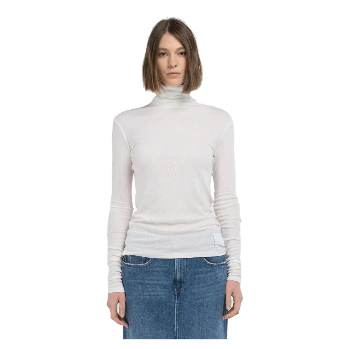 REPLAY SLIM FIT TURTLENECK