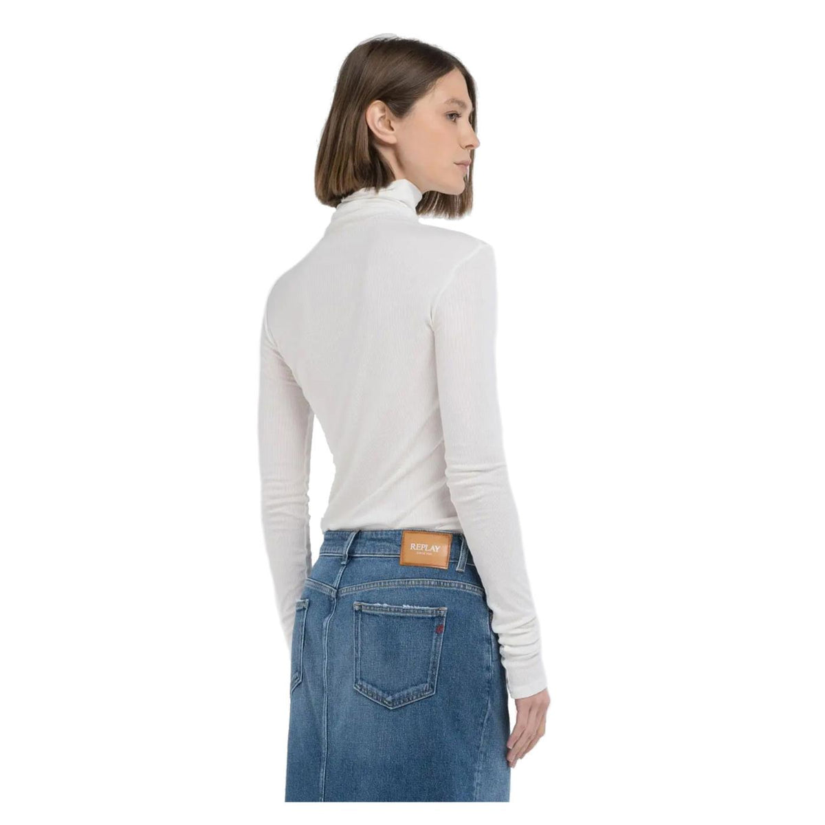 REPLAY SLIM FIT TURTLENECK - seconda immagine