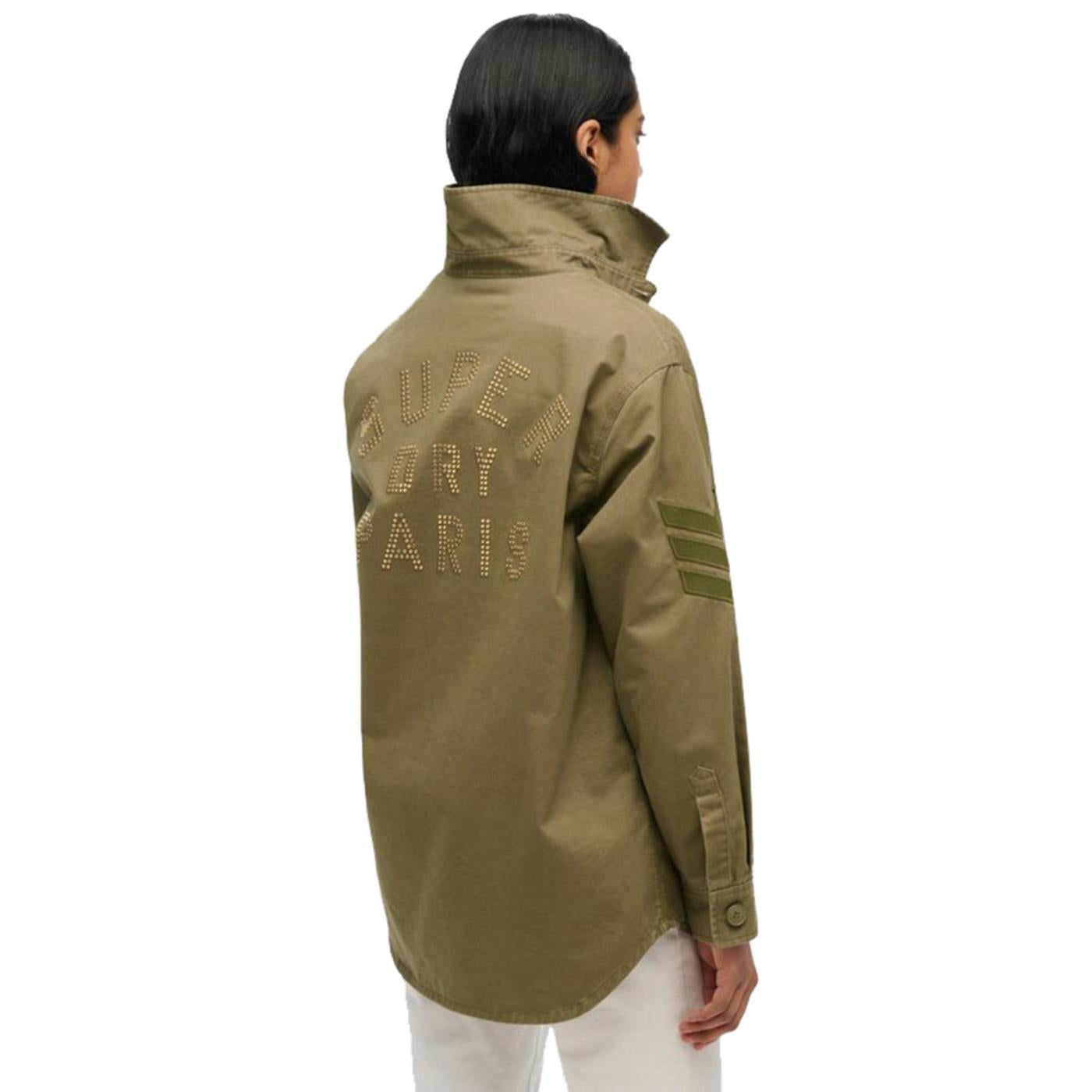 SUPERDRY W MILITAR OVERSIZED SHIRT