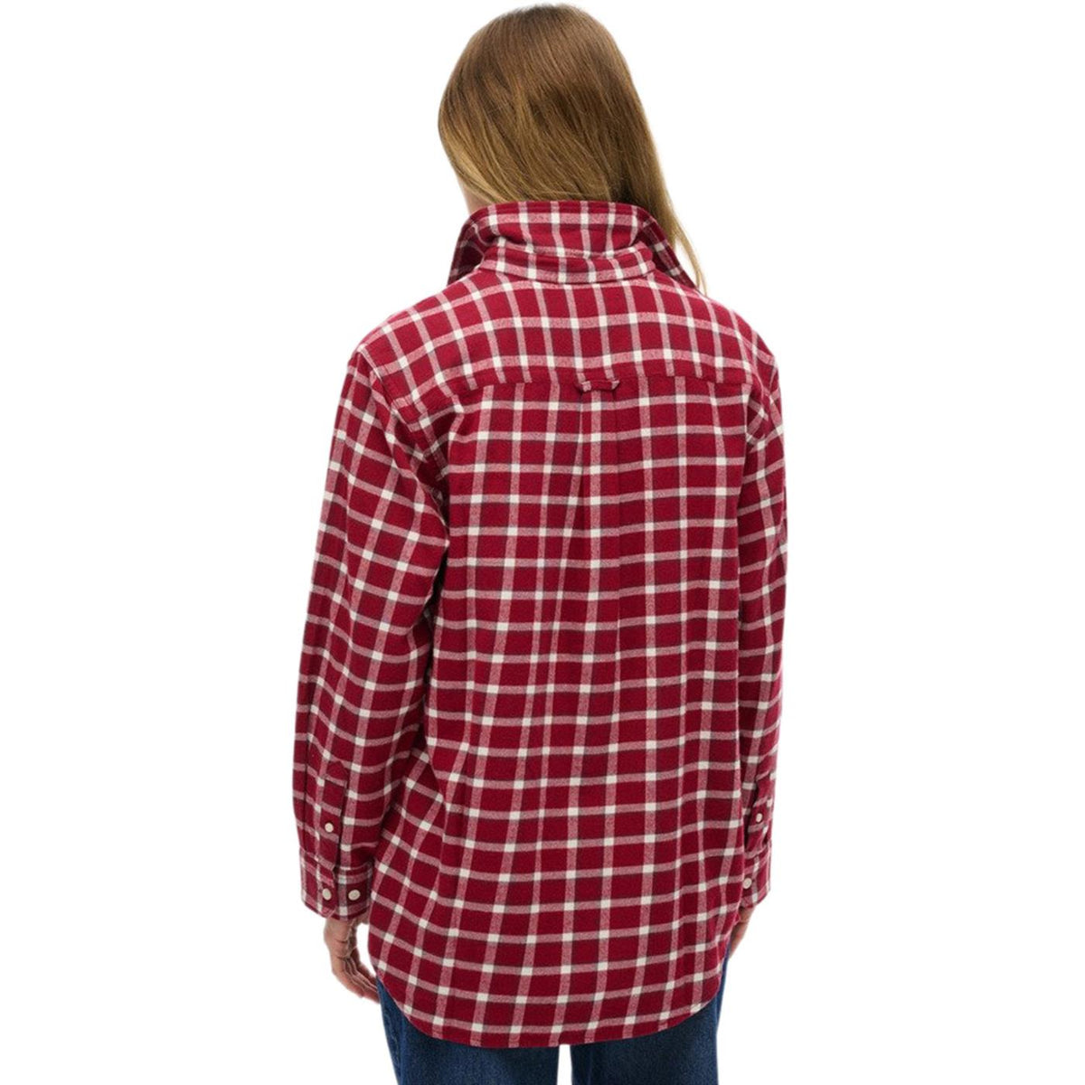 SUPERDRY CHECK FLANNEL W SHIRT - seconda immagine
