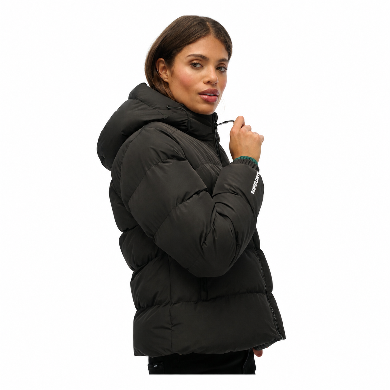 SUPERDRY HOODED SPORTS PUFFER JKT