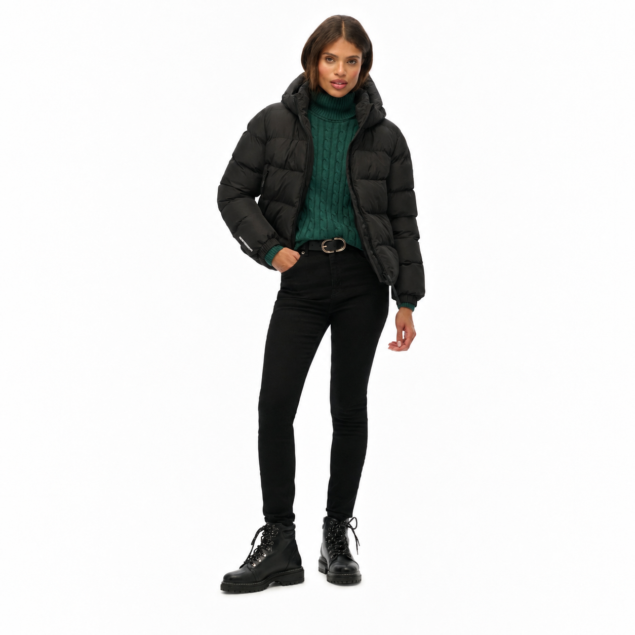 SUPERDRY HOODED SPORTS PUFFER JKT