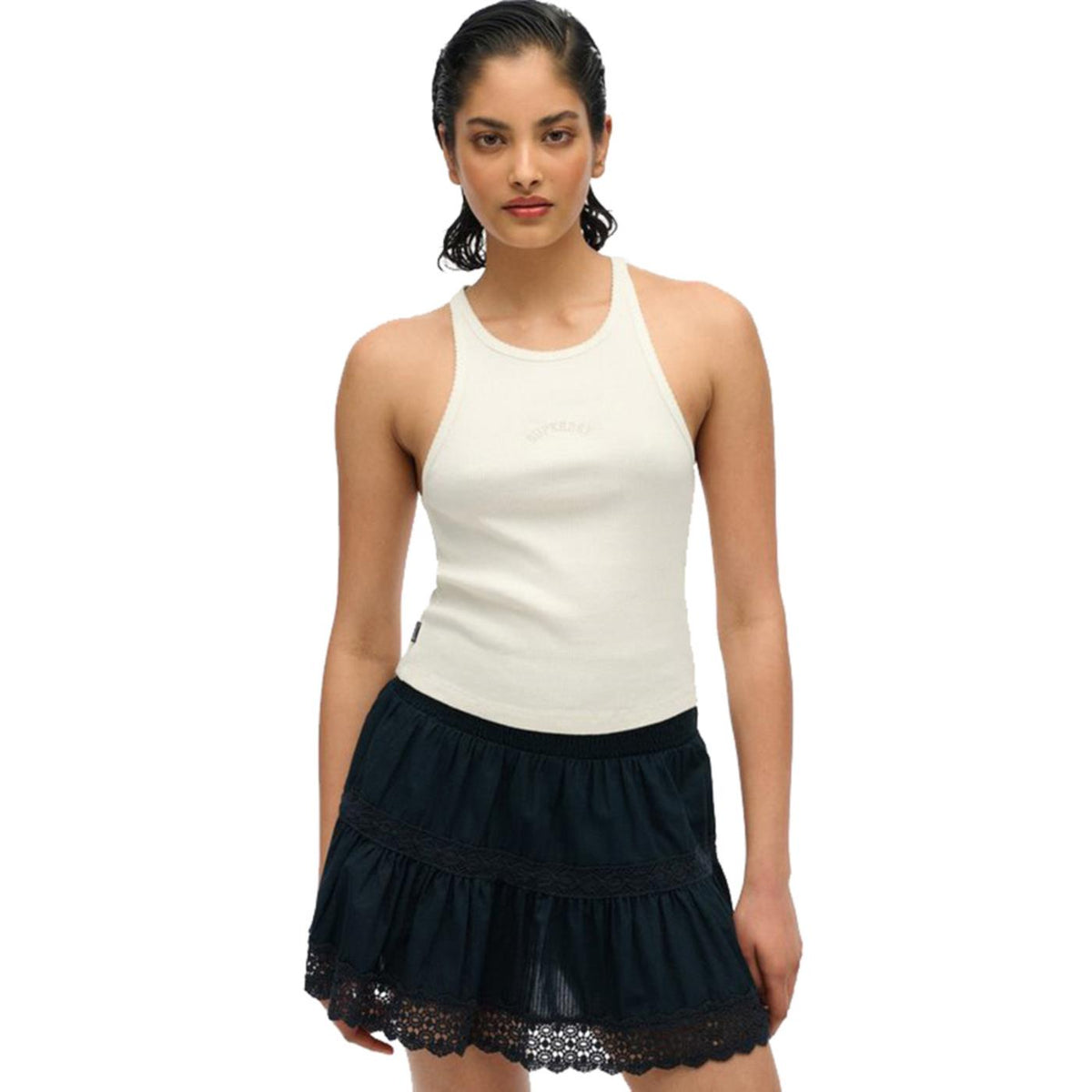 SUPERDRY ESSENTIAL LOGO RACER VEST - seconda immagine