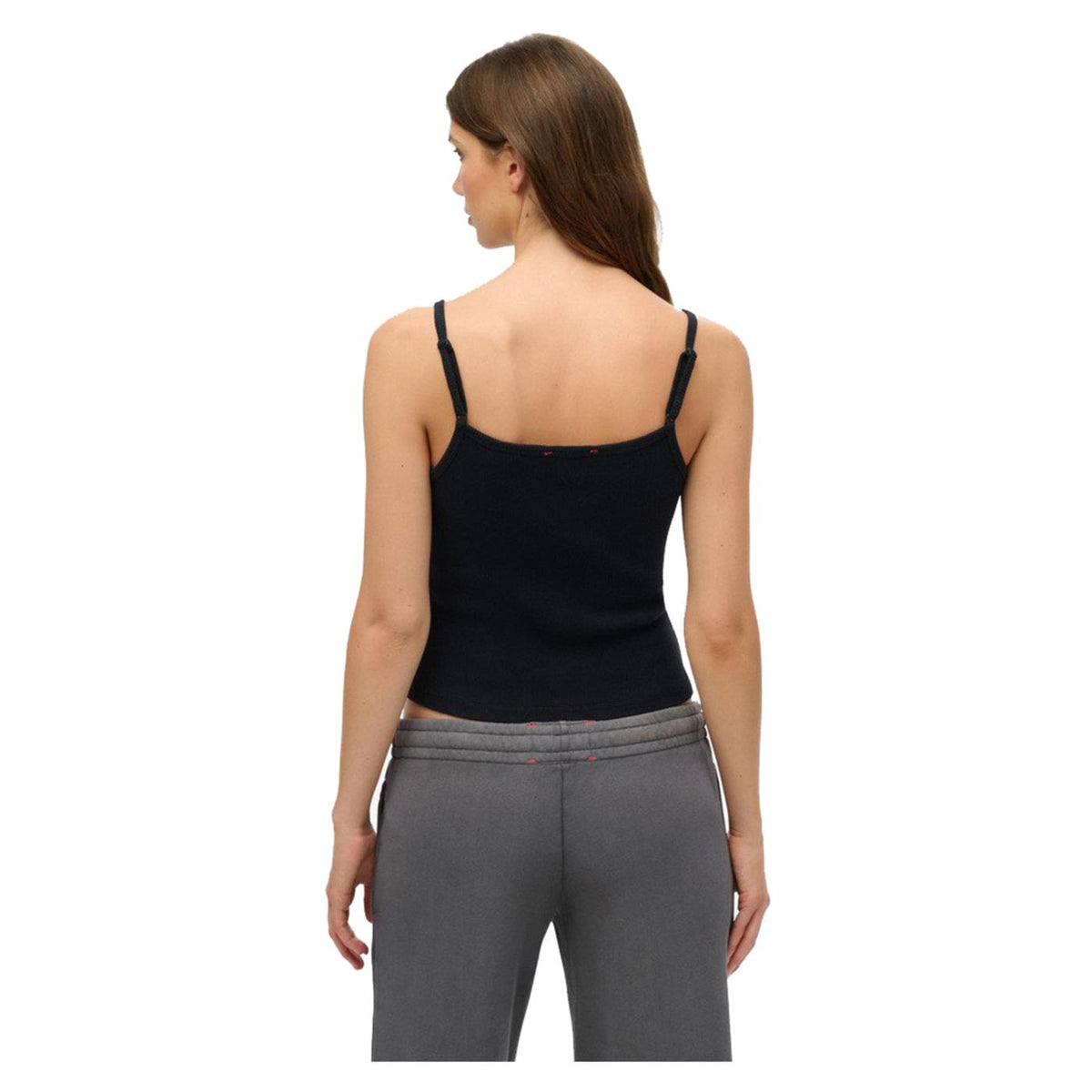 SUPERDRY ATH EMBROIDER BUTTON CAMI - seconda immagine