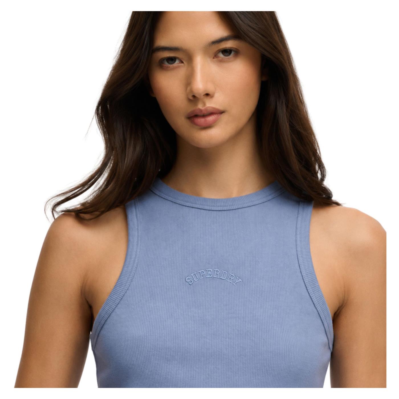 SUPERDRY ESSENTIAL LOGO RACER VEST - vista 3