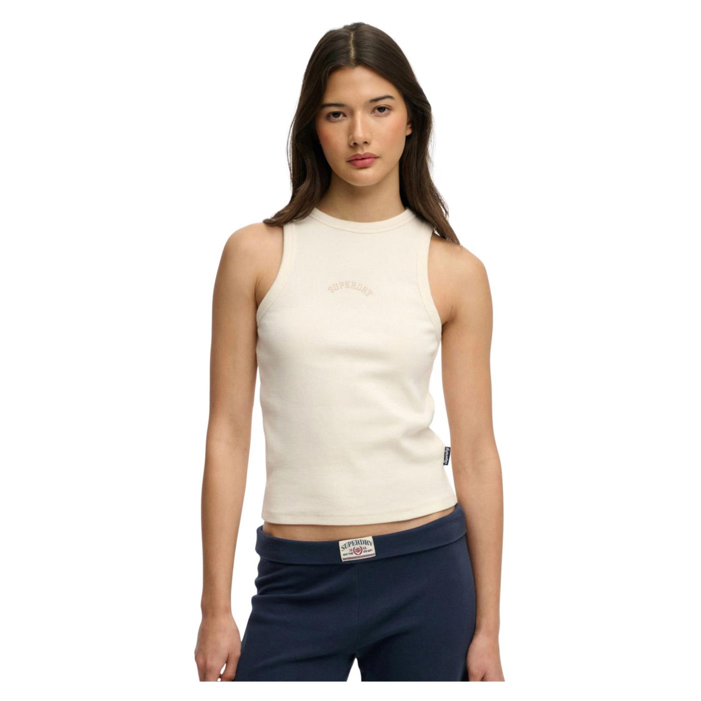SUPERDRY ESSENTIAL LOGO RACER VEST - immagine principale