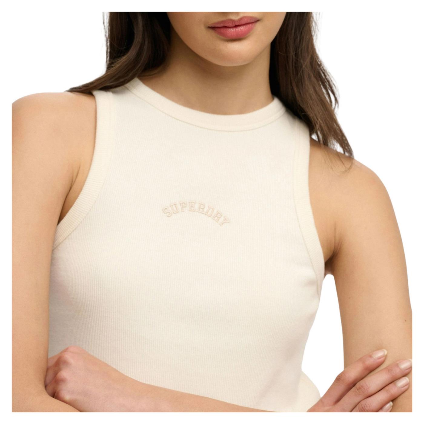 SUPERDRY ESSENTIAL LOGO RACER VEST - vista 3