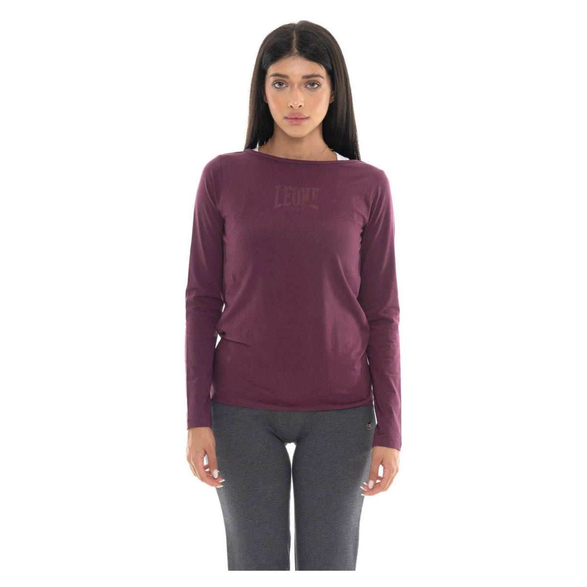 LEONE T-SHIRT LS W STRETCH