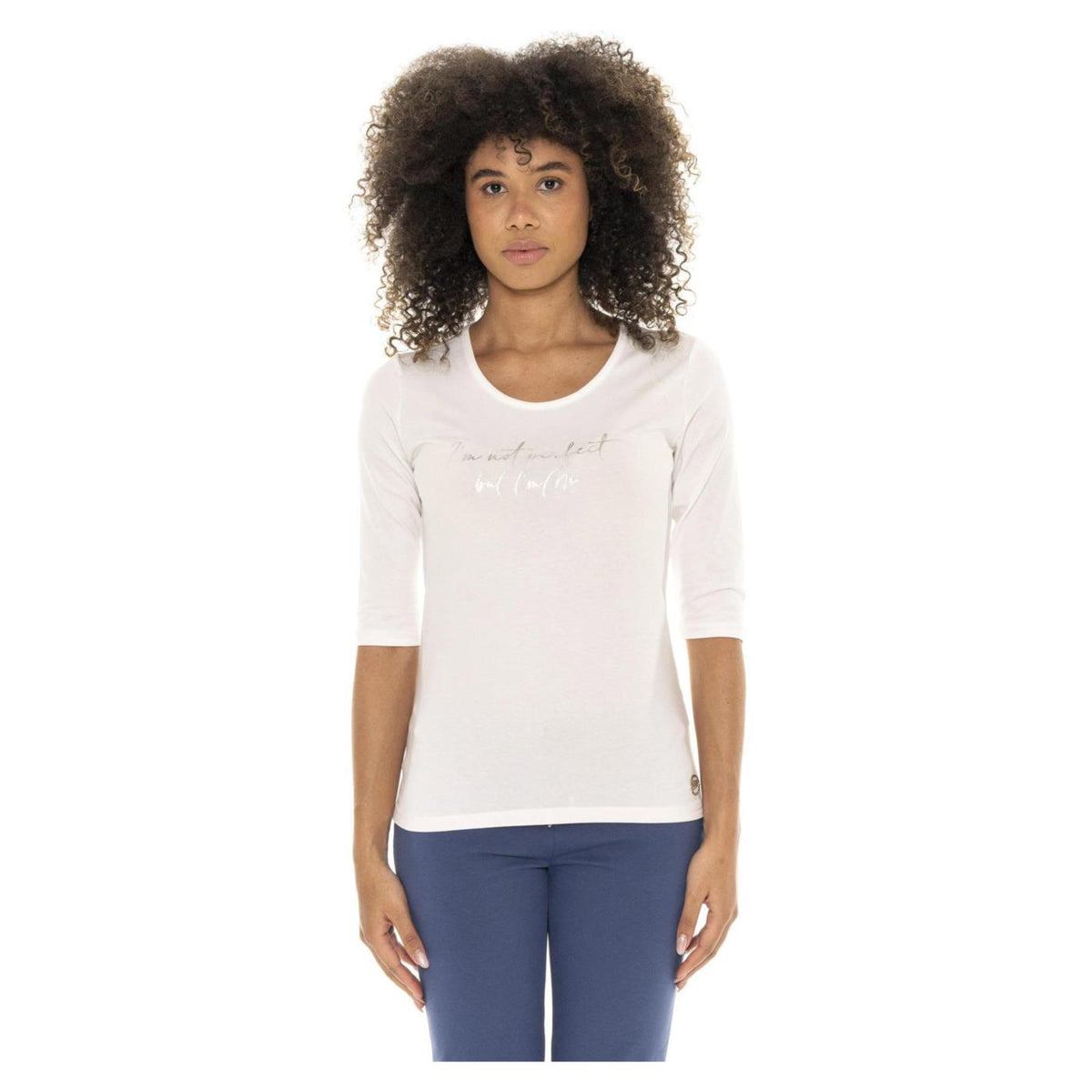 LEONE T-SHIRT W MC STR BRAID