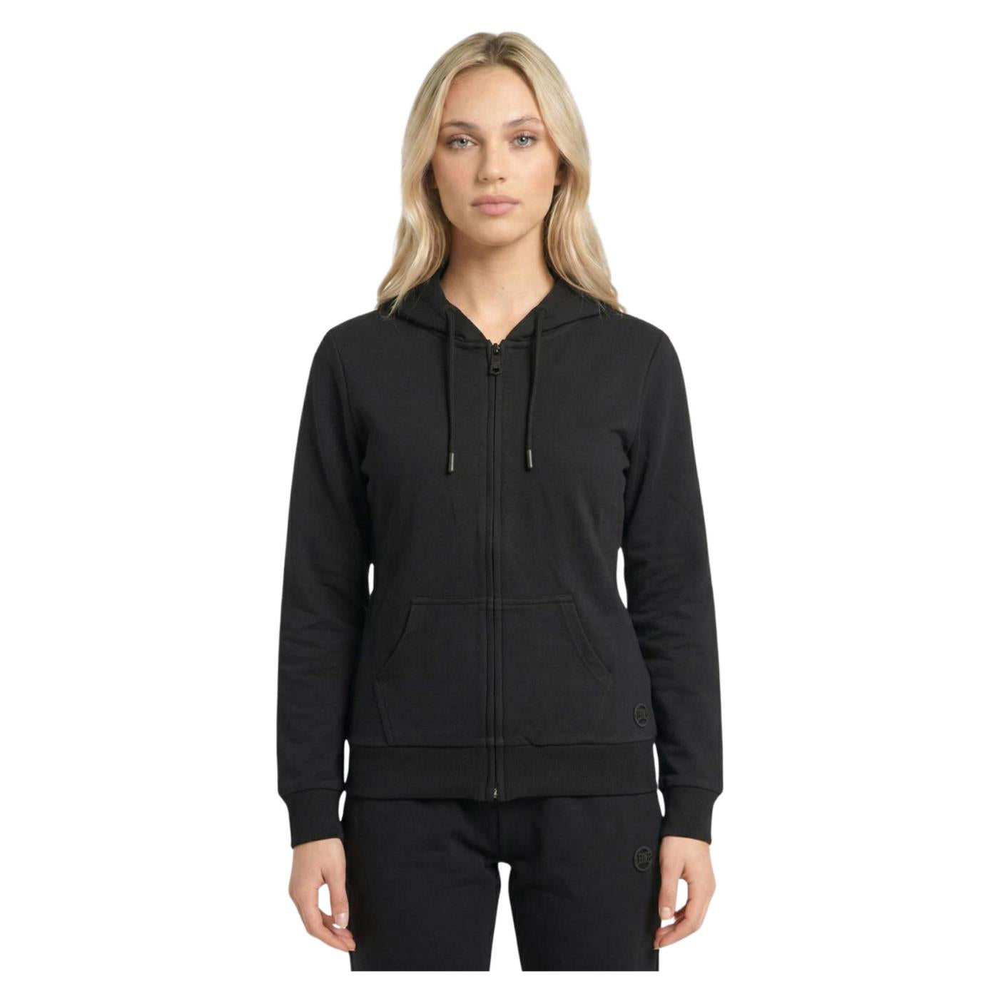 LEONE FELPA W FZ HOODIE STRETCH - Nero - immagine principale