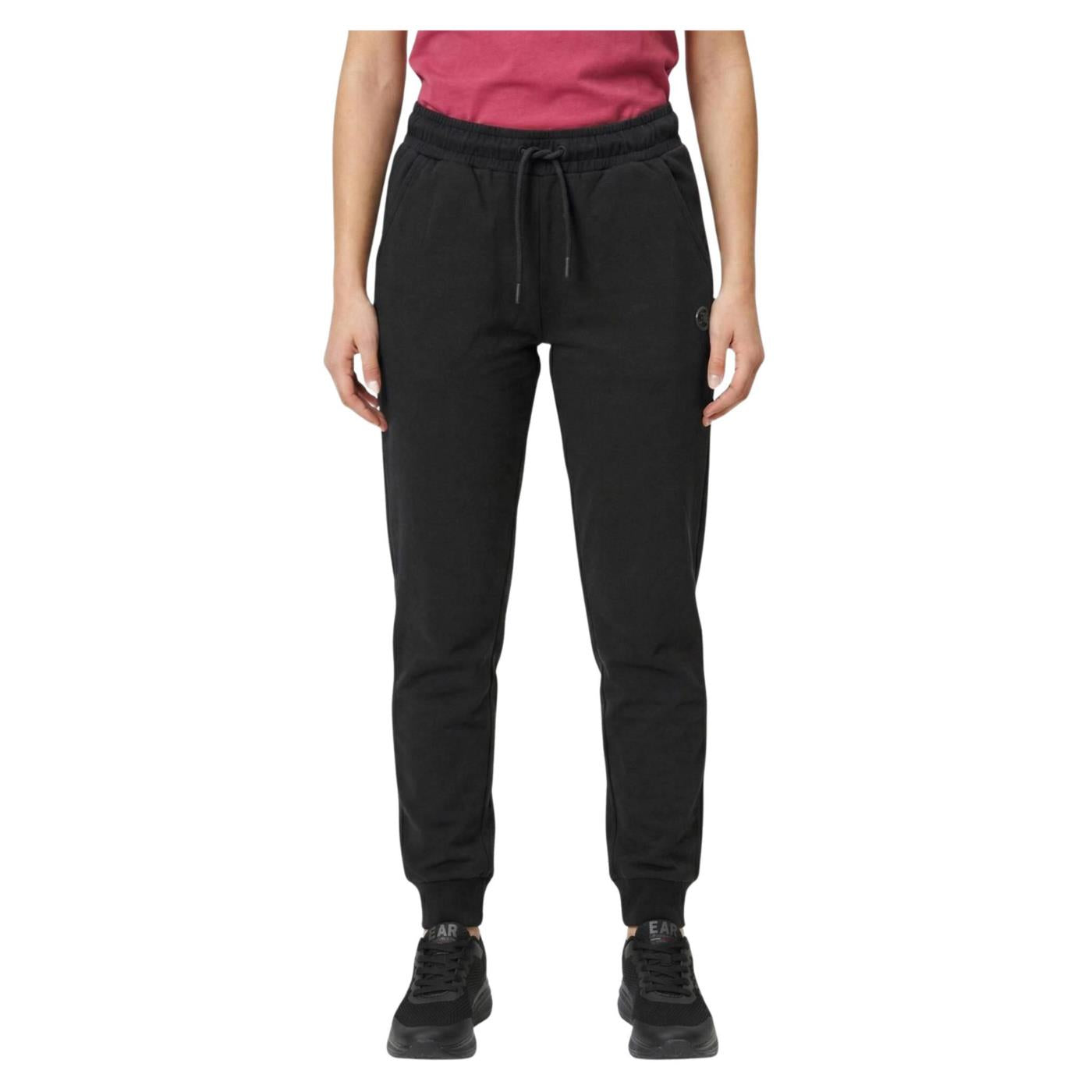LEONE PANTALONI CON POLSINO - Nero - immagine principale