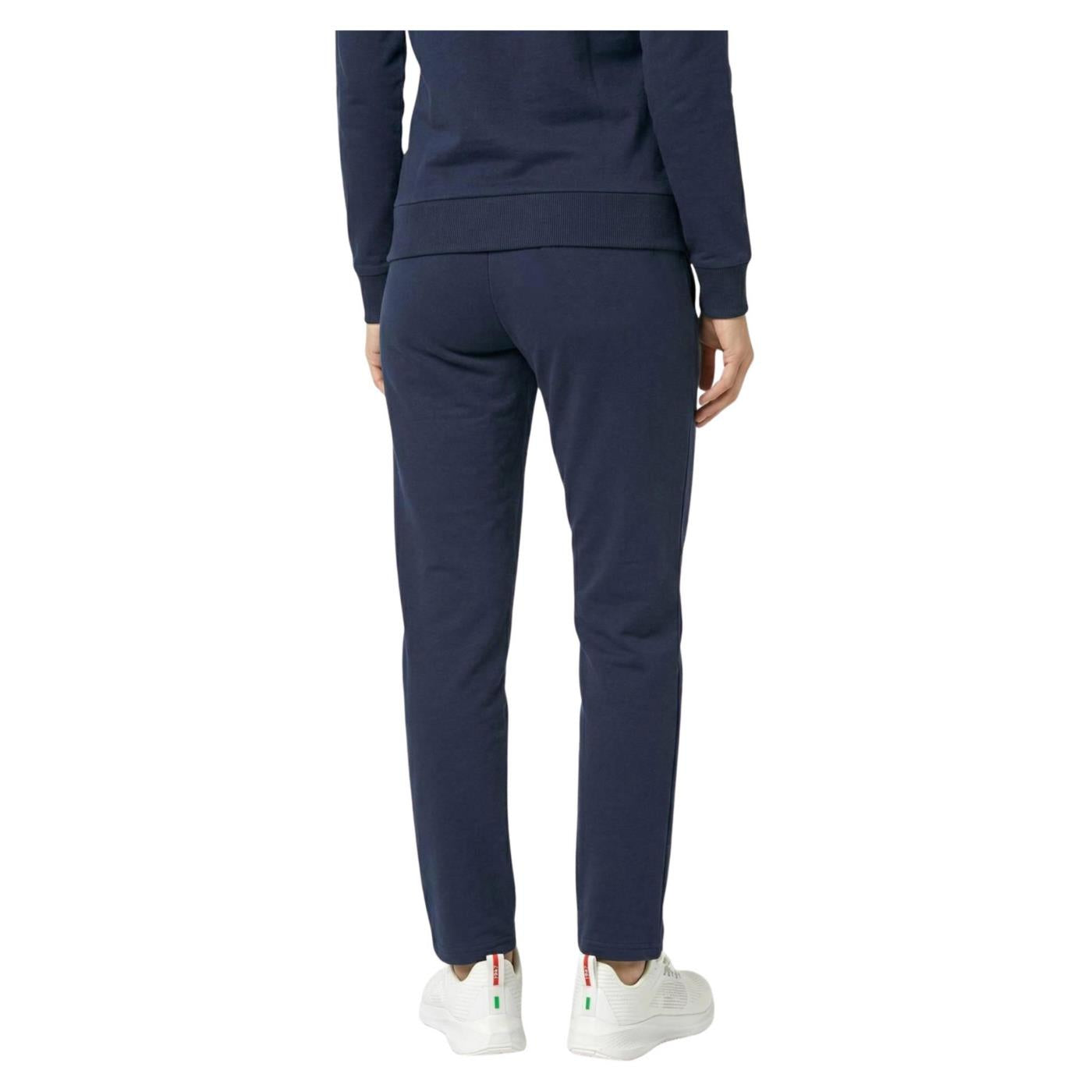 LEONE PANTALONI STRETCH FLEECE - Blu - vista 3