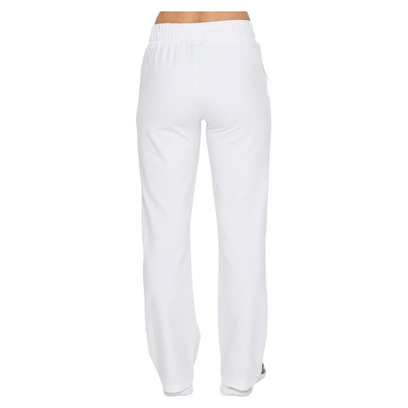 LEONE PANTALONI FLARED STRETCH - Bianco - vista 2