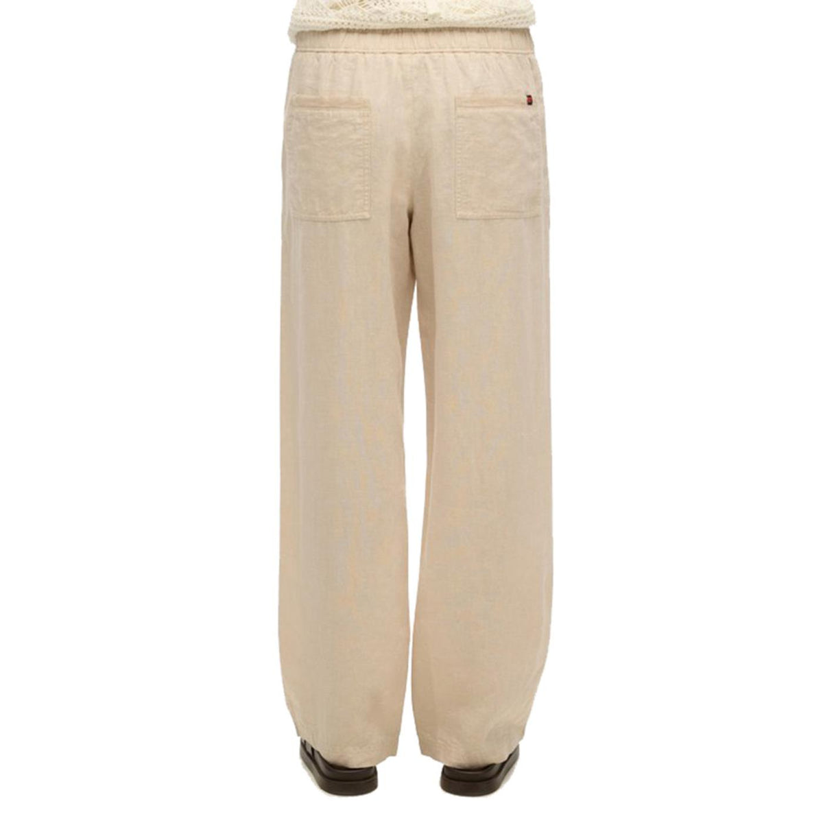SUPERDRY W LINEN DRAWSTRING PANT - seconda immagine