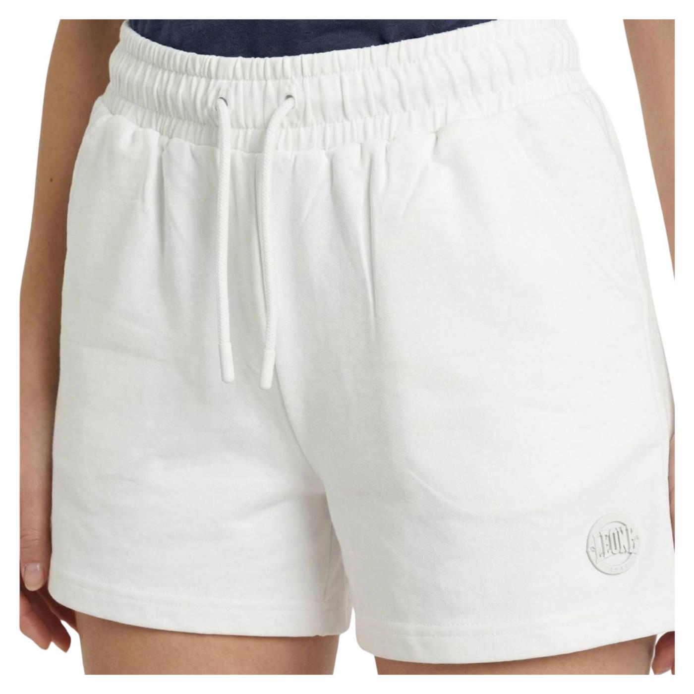 LEONE PANTALONCINI W STRETCH - Bianco - vista 4
