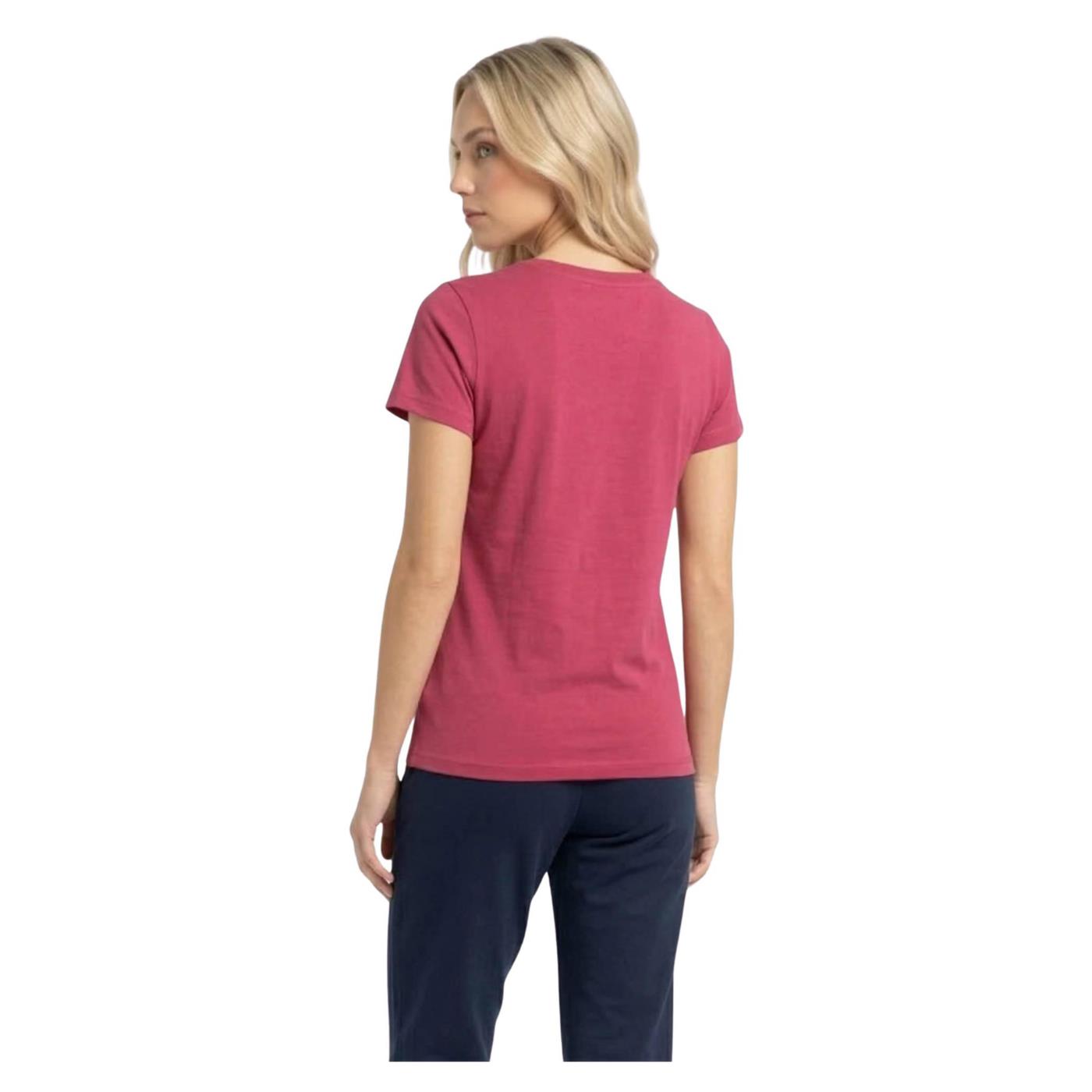 LEONE T-SHIRT W JERSEY STRETCH - Ciclamino - vista 3