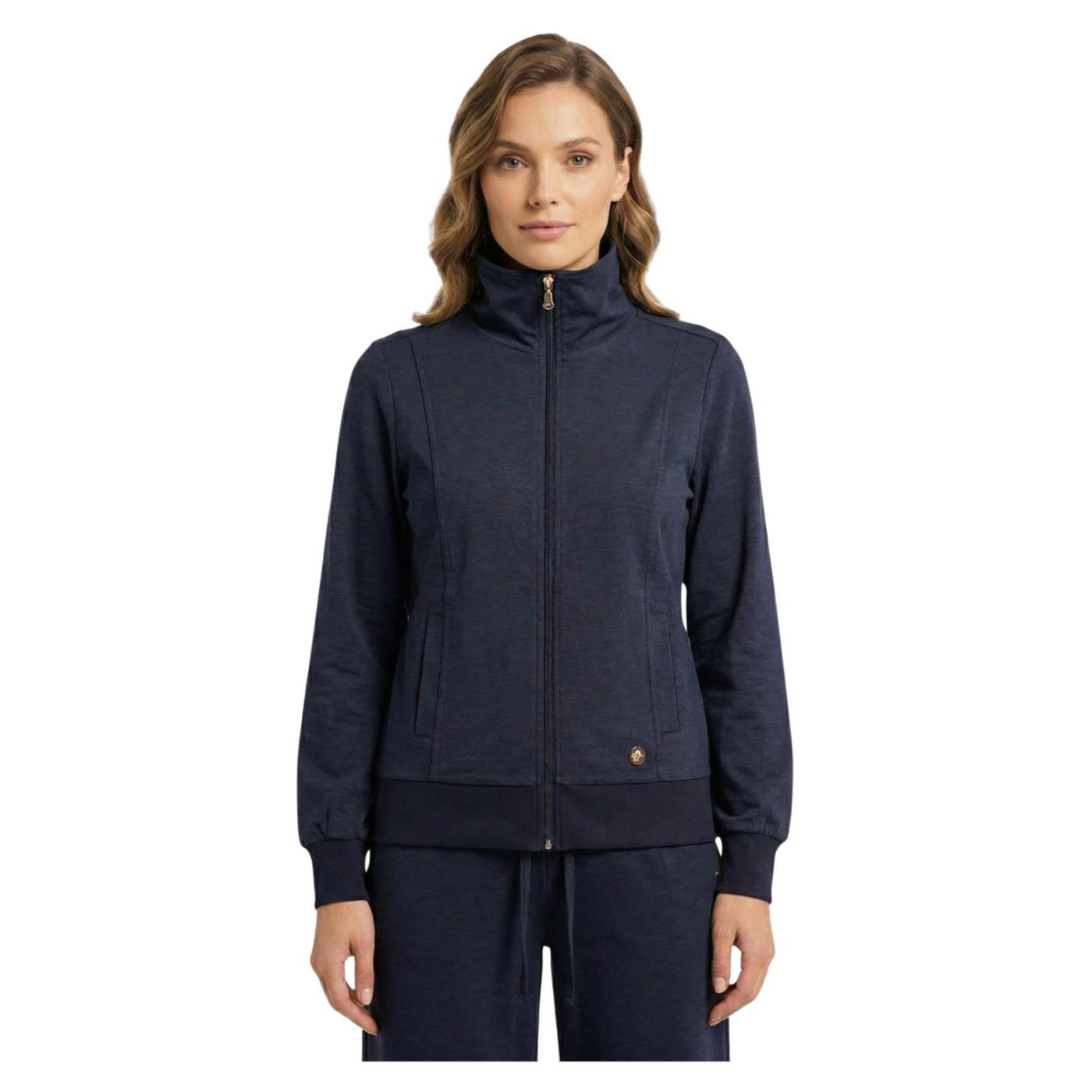 LEONE FELPA W FZ URBAN SAFARI - Blu - immagine principale