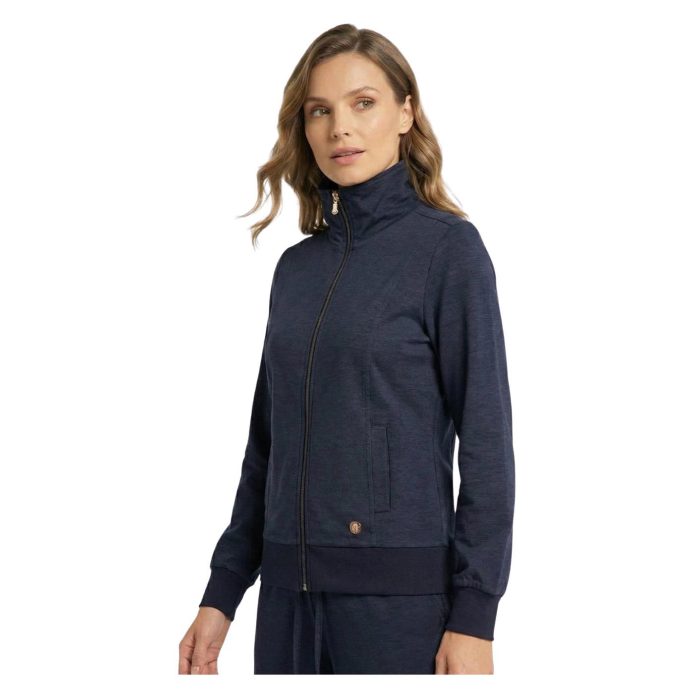 LEONE FELPA W FZ URBAN SAFARI - Blu - vista 2