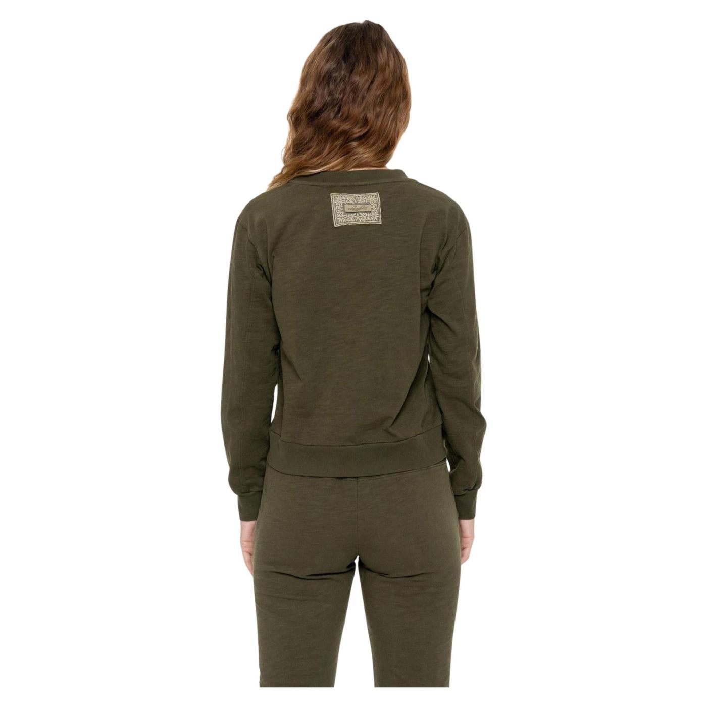 LEONE FELPA CREW URBAN SAFARI - Militare - vista 2
