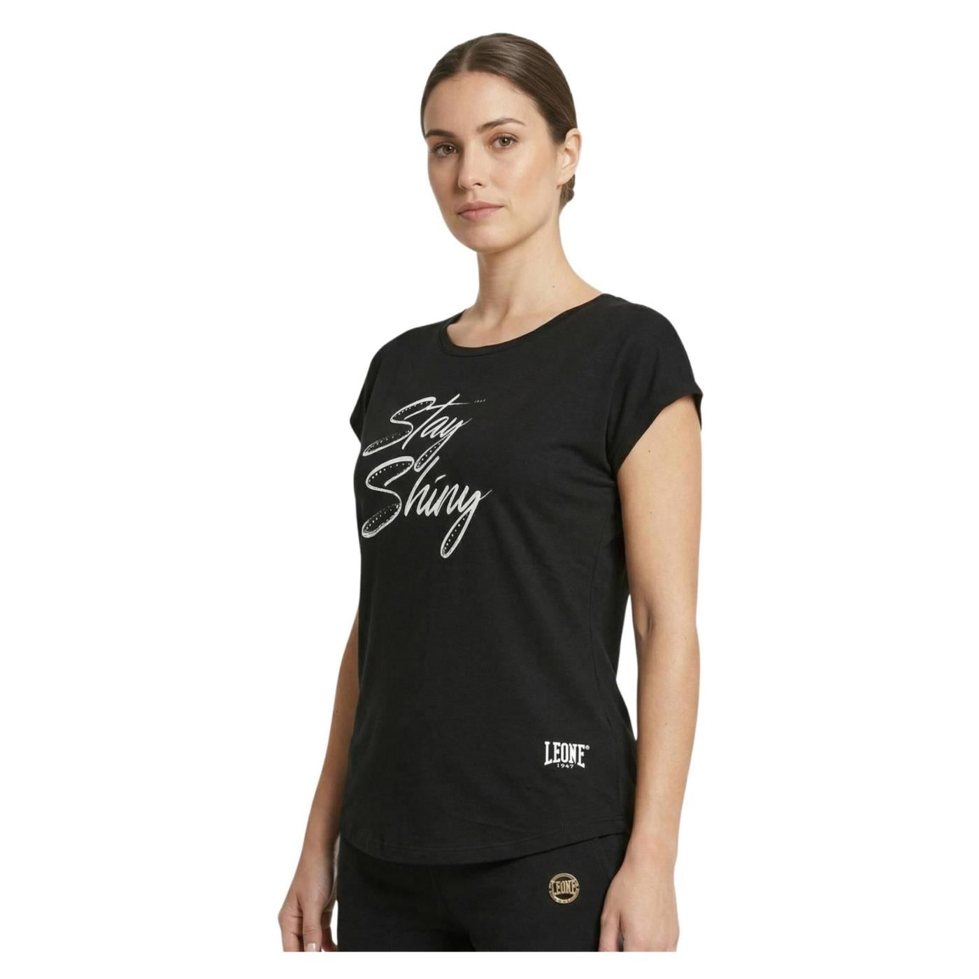LEONE T-SHIRT BIG LOGO CLASSY - Nero - immagine principale