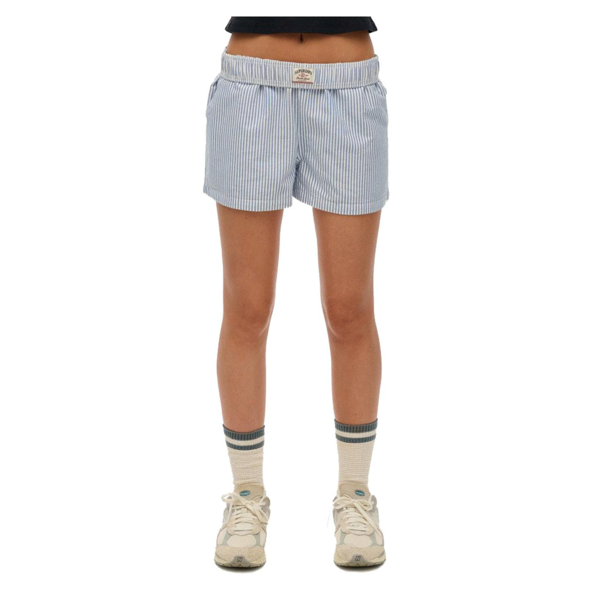 SUPERDRY COTTON STRIPE EL SHORT
