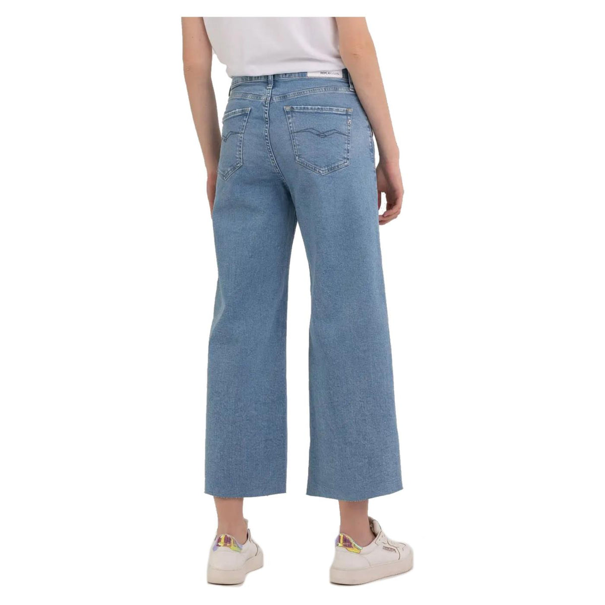 REPLAY FAHRA WIDE LEG FIT - seconda immagine