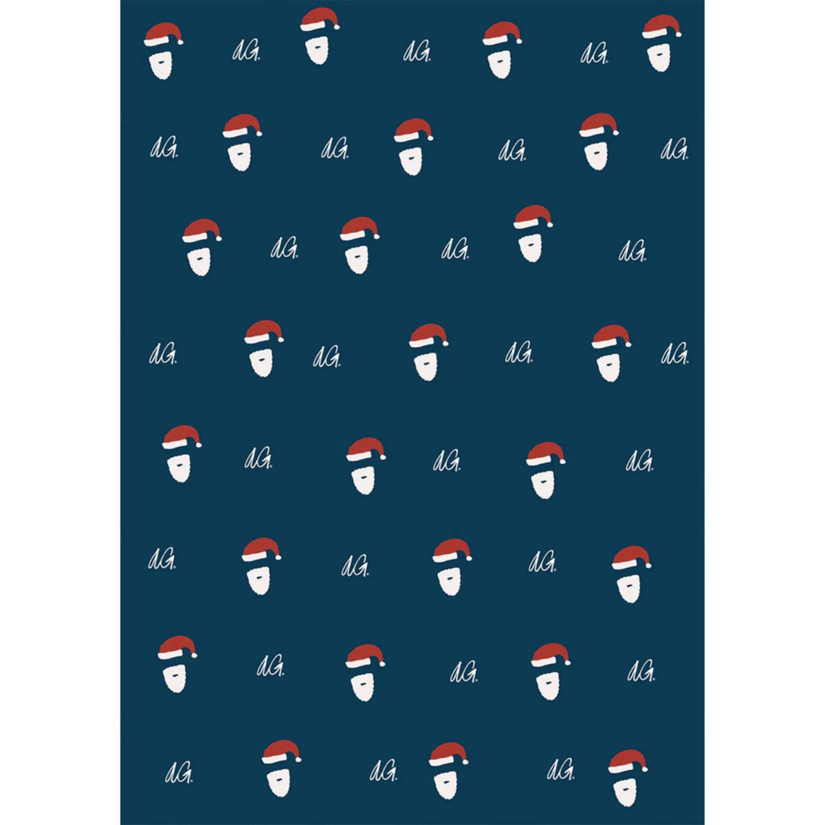 ALFREDO GONZALES GIFTWRAPS SANTA