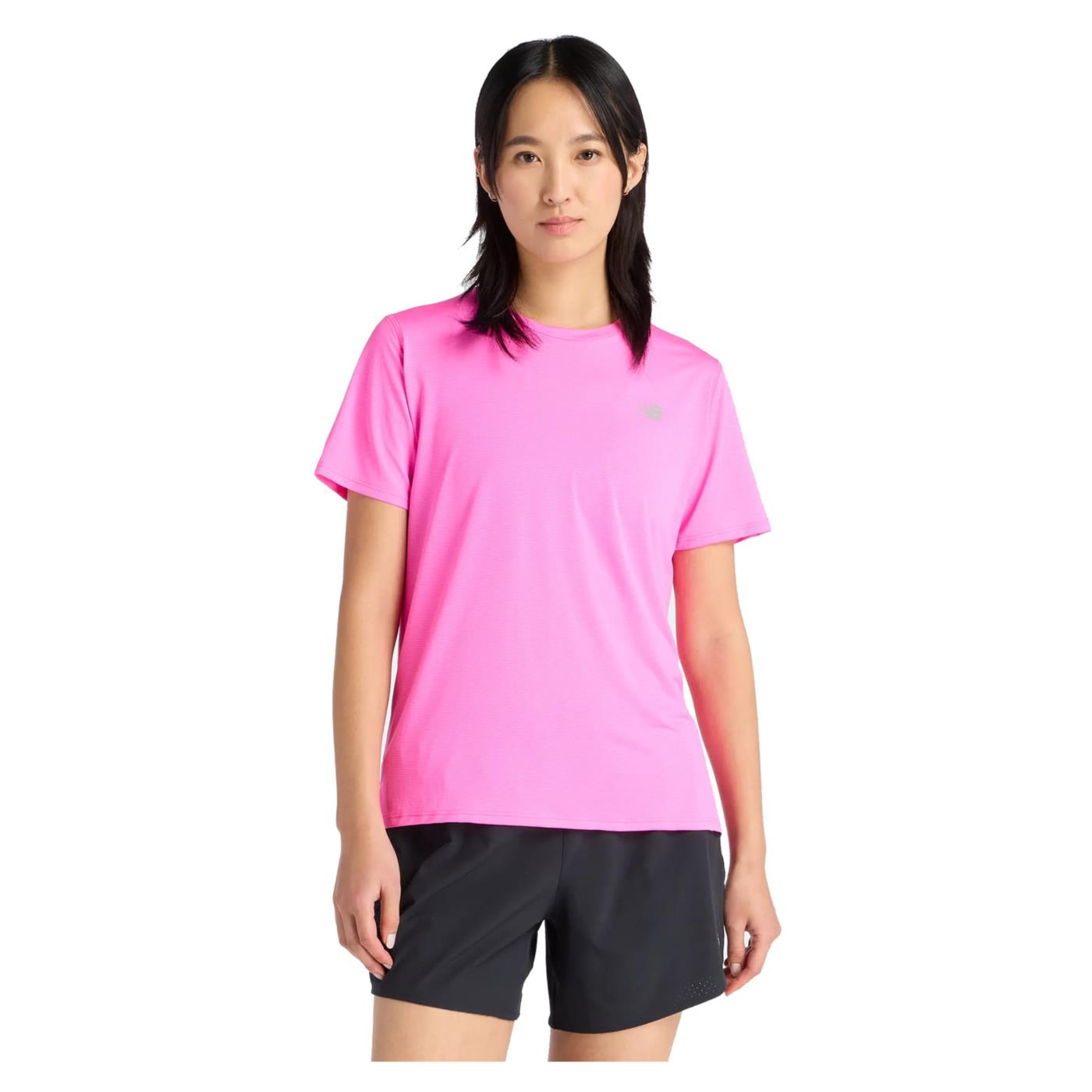 NEW BALANCE SPORTS ESSENTIALS W TEE - Fucsia - immagine principale
