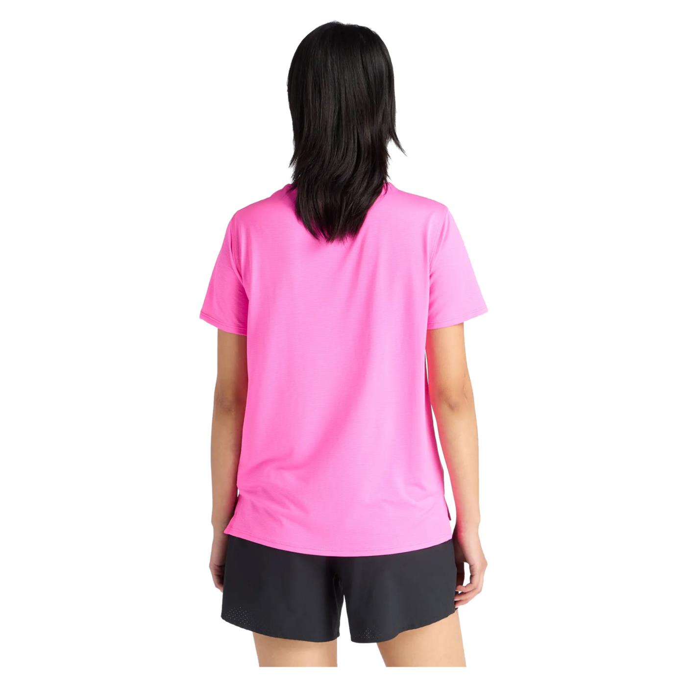 NEW BALANCE SPORTS ESSENTIALS W TEE - Fucsia - vista 2