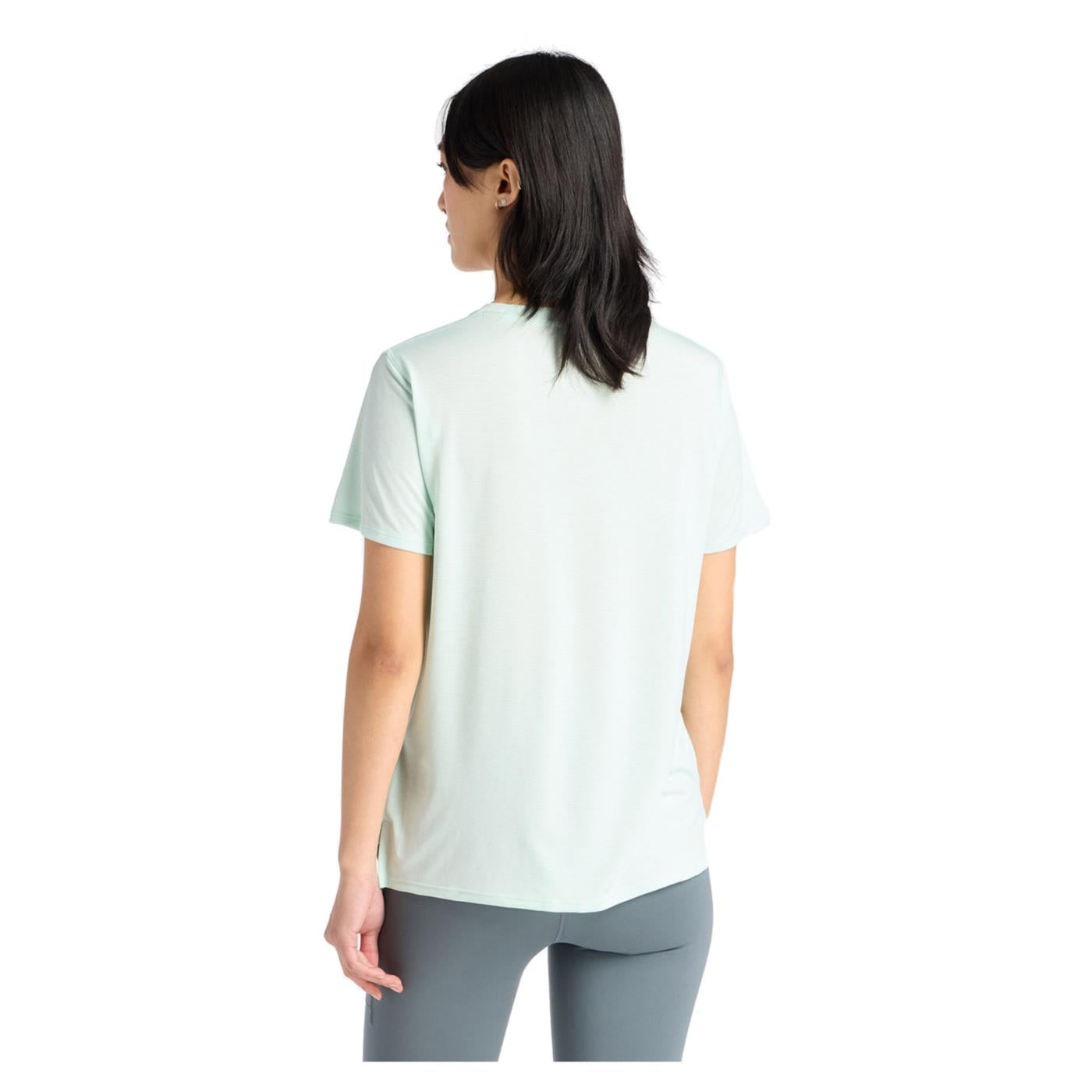 NEW BALANCE SPORTS ESSENTIALS W TEE - Verde - vista 2