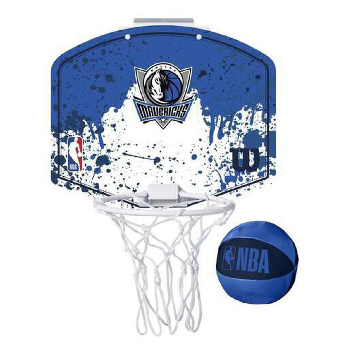 WILSON NBA MINI HOOP MAVERICKS