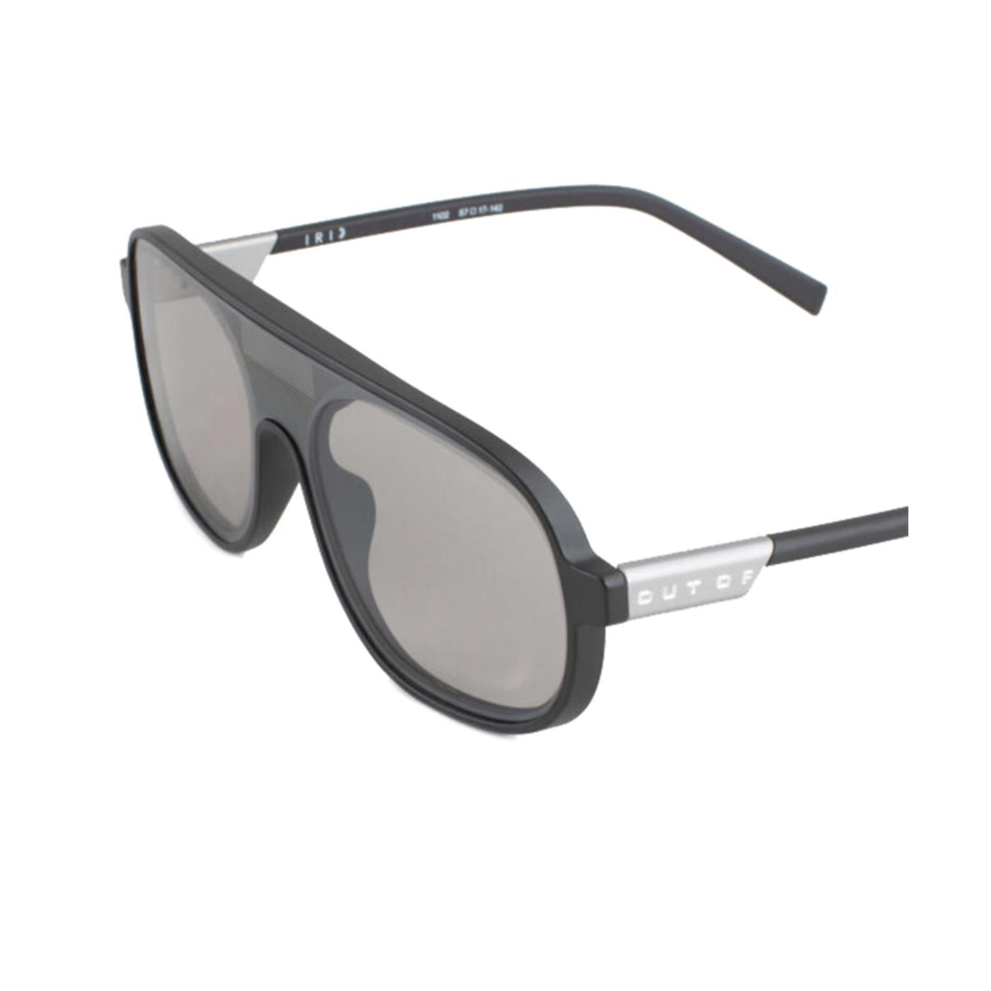 OUT OF V-1 MATT BLK SILVER X10