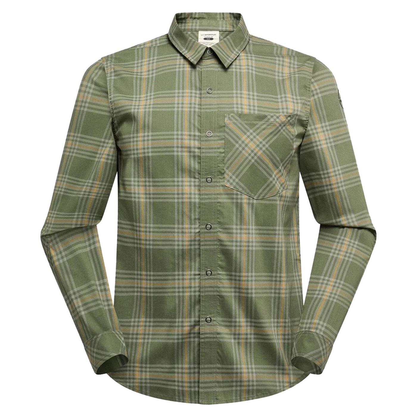 LA SPORTIVA OUTER SPACE LS SHIRT - C1-verde - immagine principale