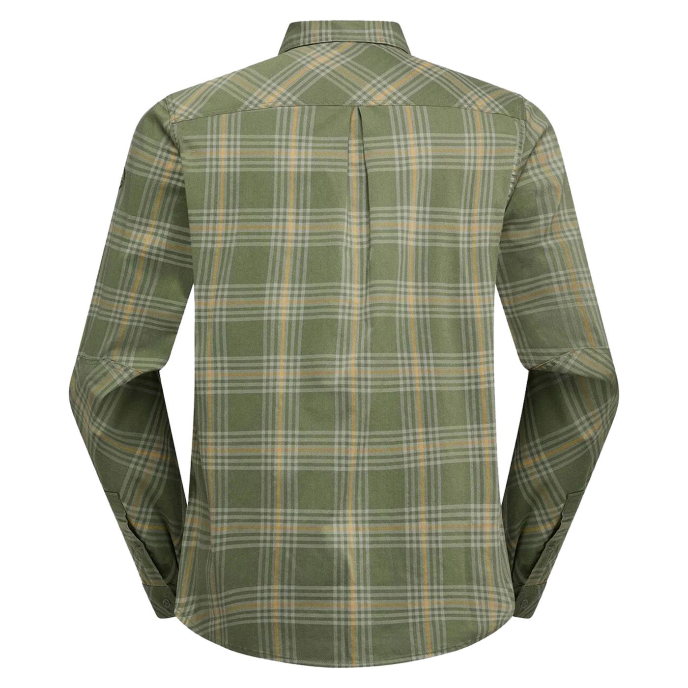 LA SPORTIVA OUTER SPACE LS SHIRT - C1-verde - vista 2