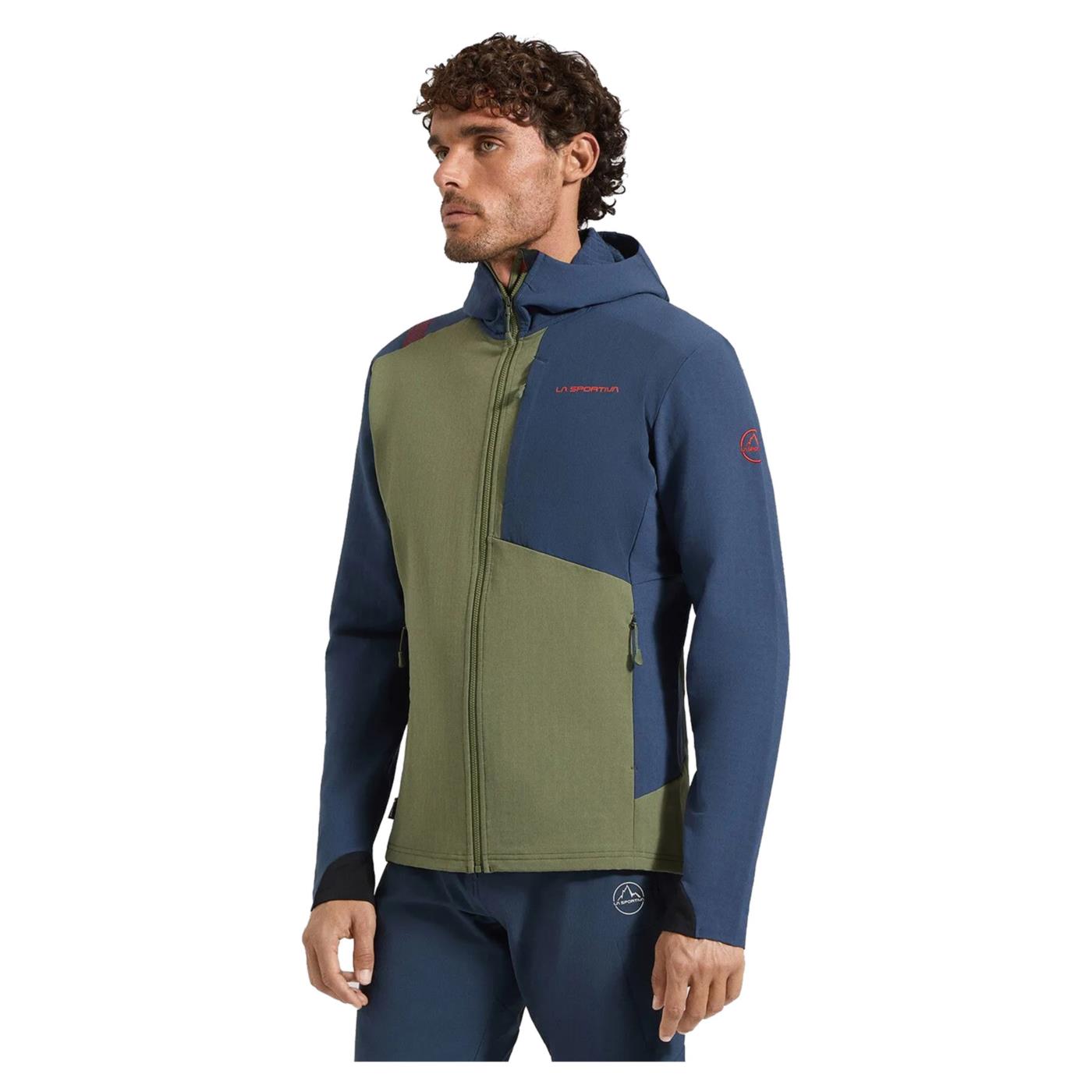 LA SPORTIVA DESCENDER STORM JACKET - C1-blu - immagine principale