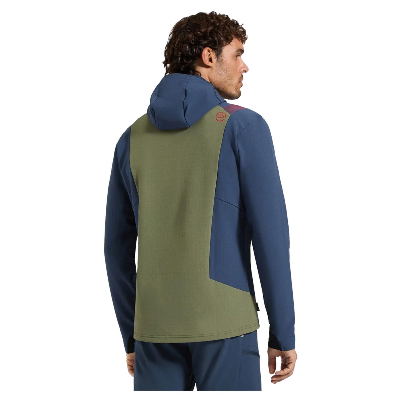 LA SPORTIVA DESCENDER STORM JACKET - C1-blu - vista 2
