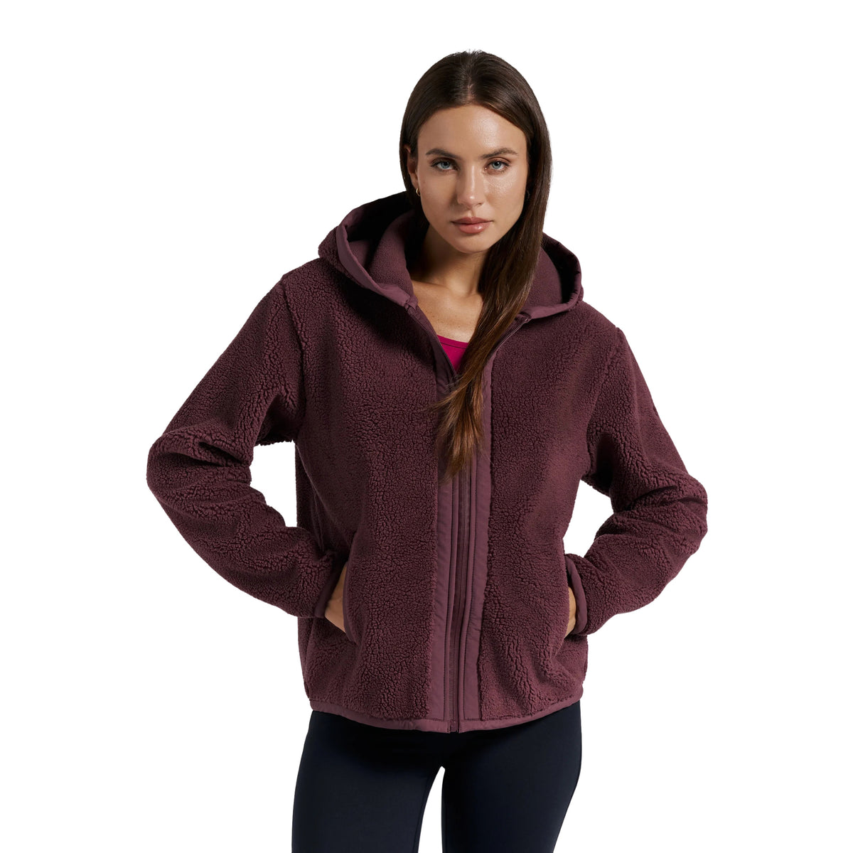 FREDDY PILE WOMAN BONDED SHERPA