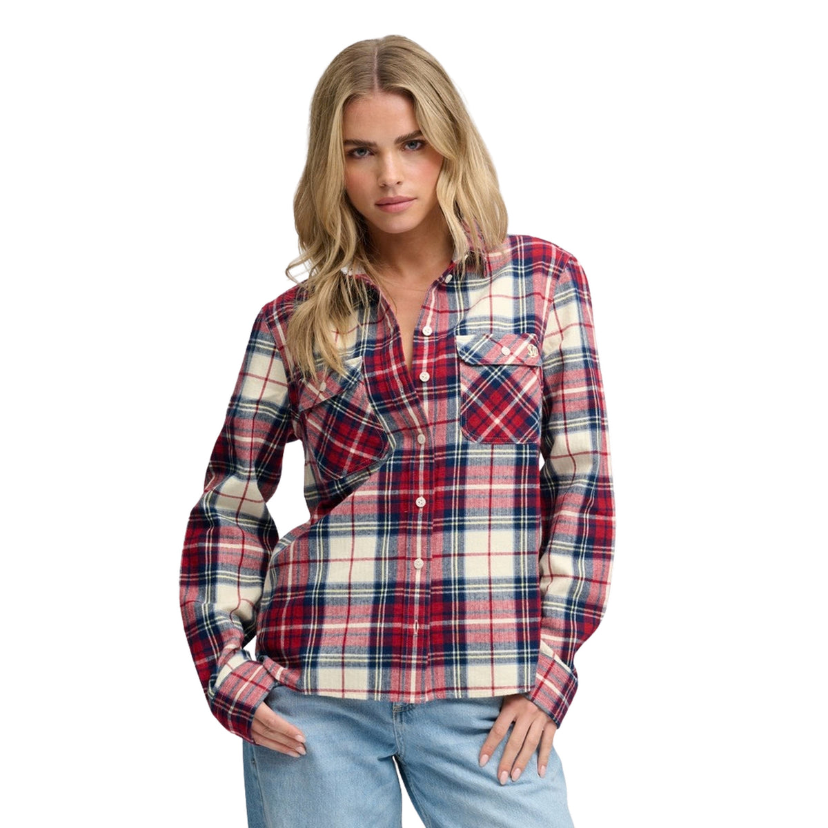 SUPERDRY WOMAN CHECK FLANNEL SHIRT