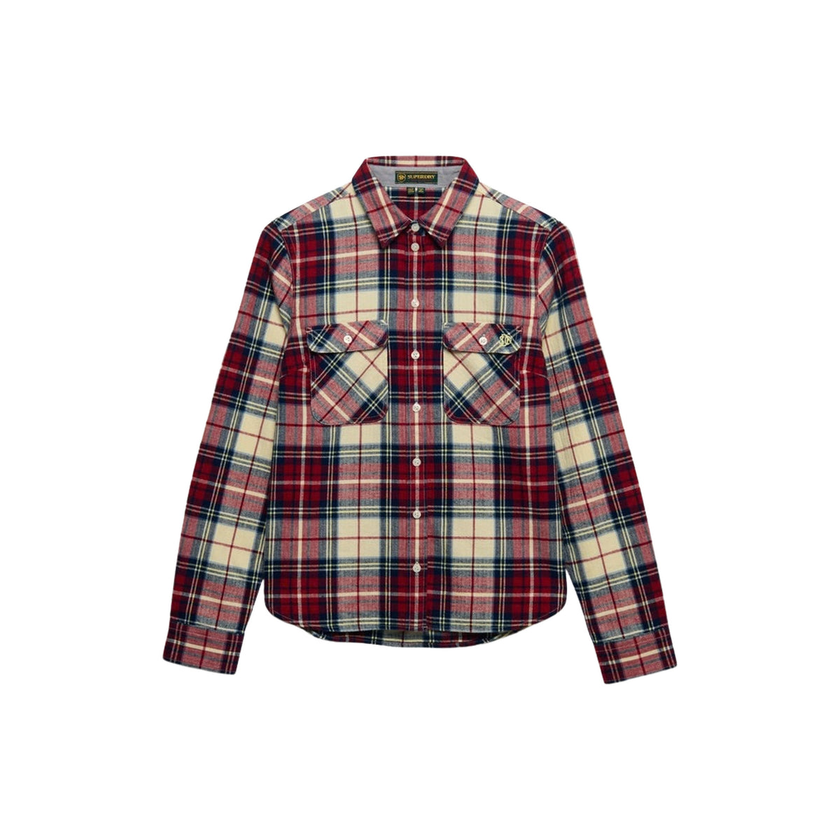 SUPERDRY WOMAN CHECK FLANNEL SHIRT - seconda immagine