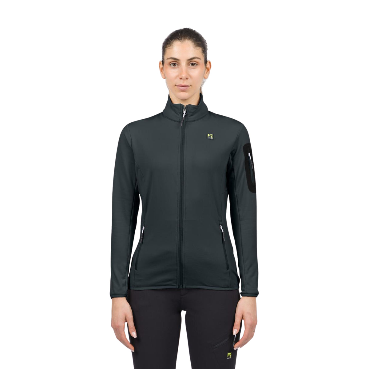 KARPOS BIGONTINA W FZ FLEECE - Grigio scuro - immagine principale