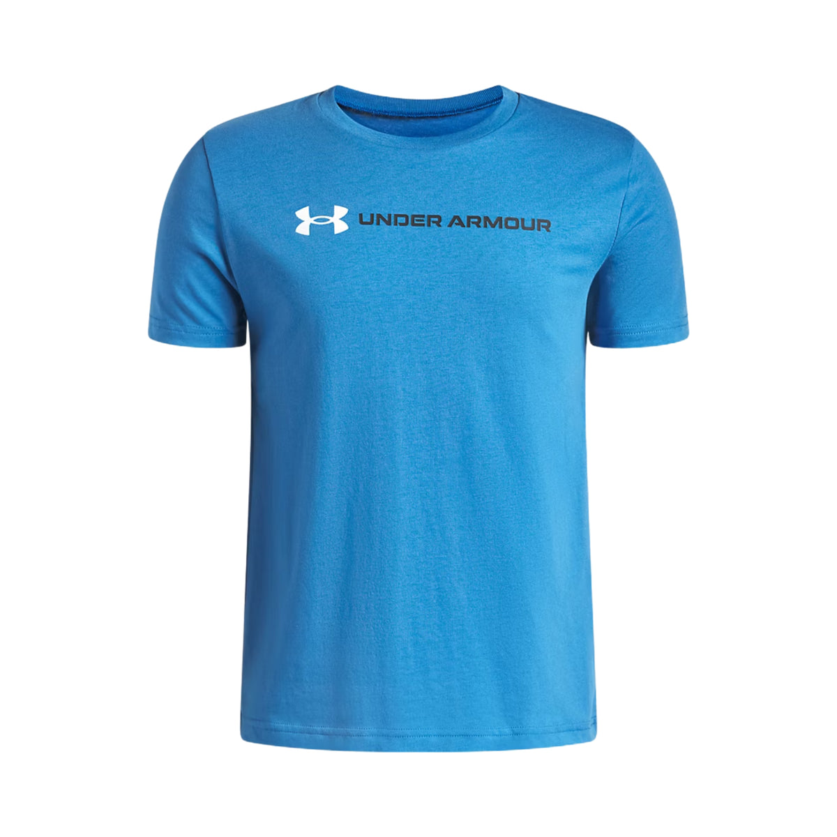 UNDER ARMOUR LOGO WORDMARK SS TEE JR - Azzurro - immagine principale