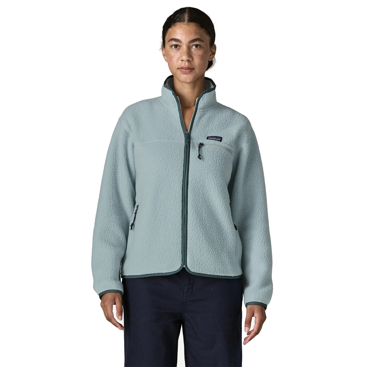 PATAGONIA WOMAN RETRO PILE JACKET - Azzurro - immagine principale