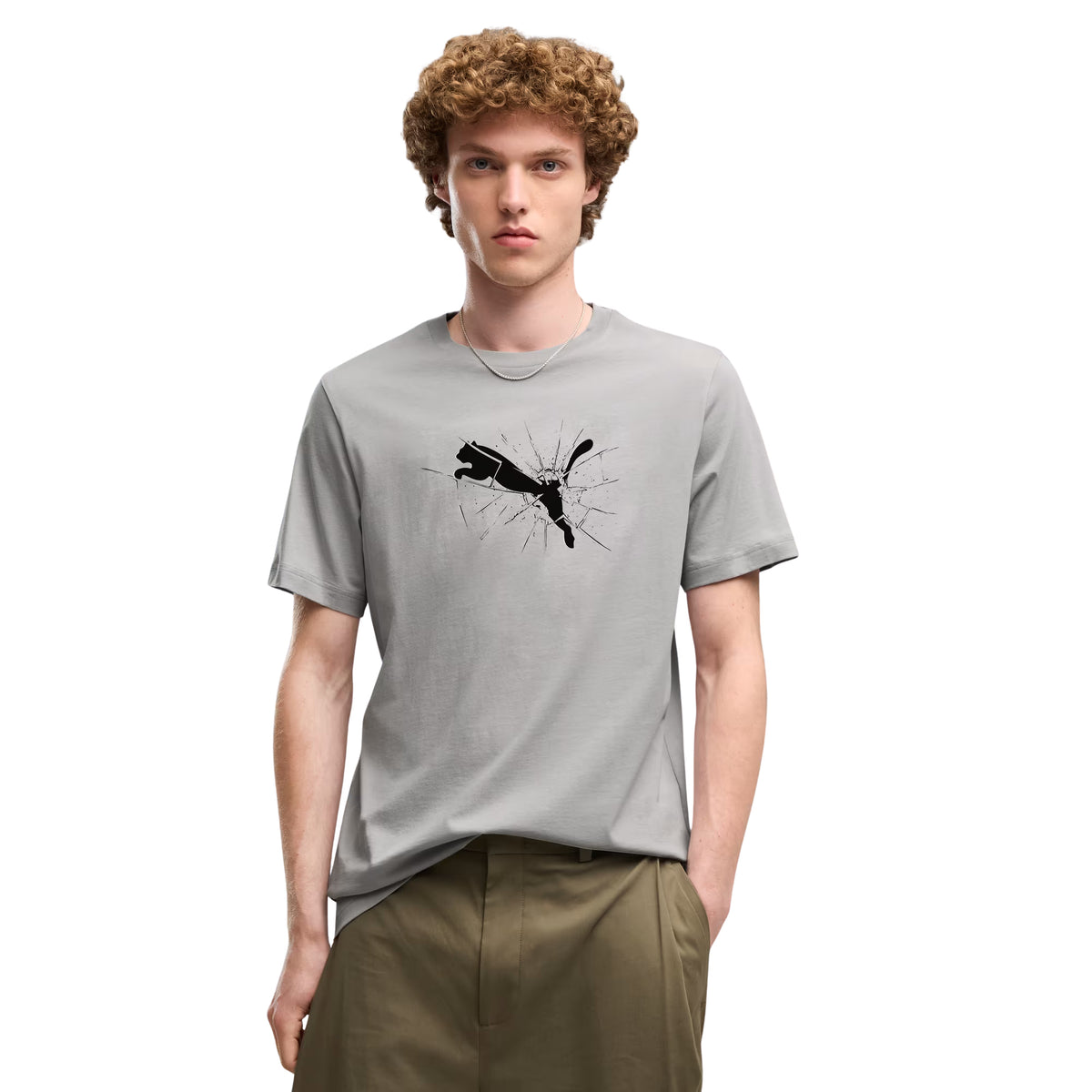 PUMA GRAPHICS CAT LOGO TEE