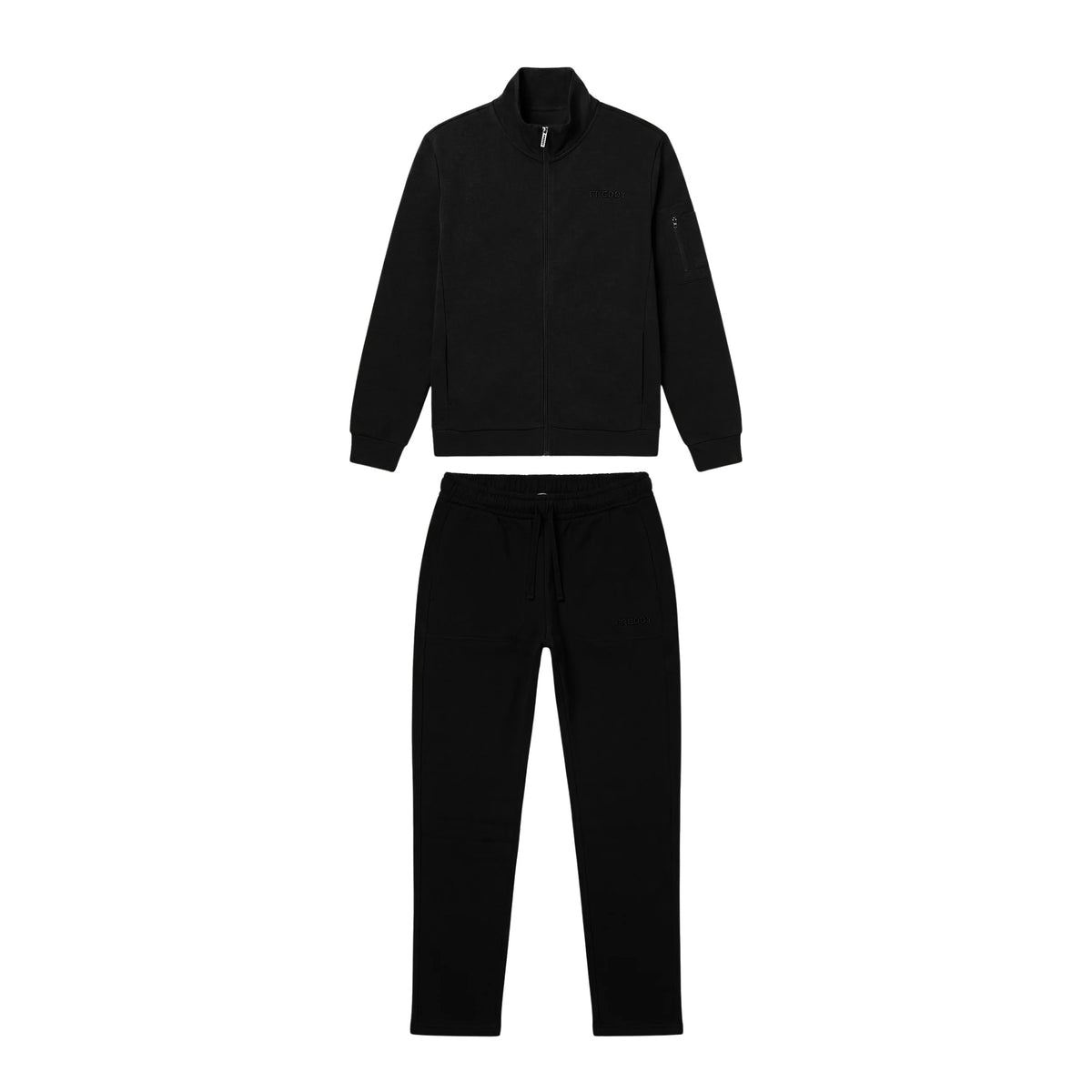 FREDDY TUTA FULL ZIP FELPATA - Nero - immagine principale