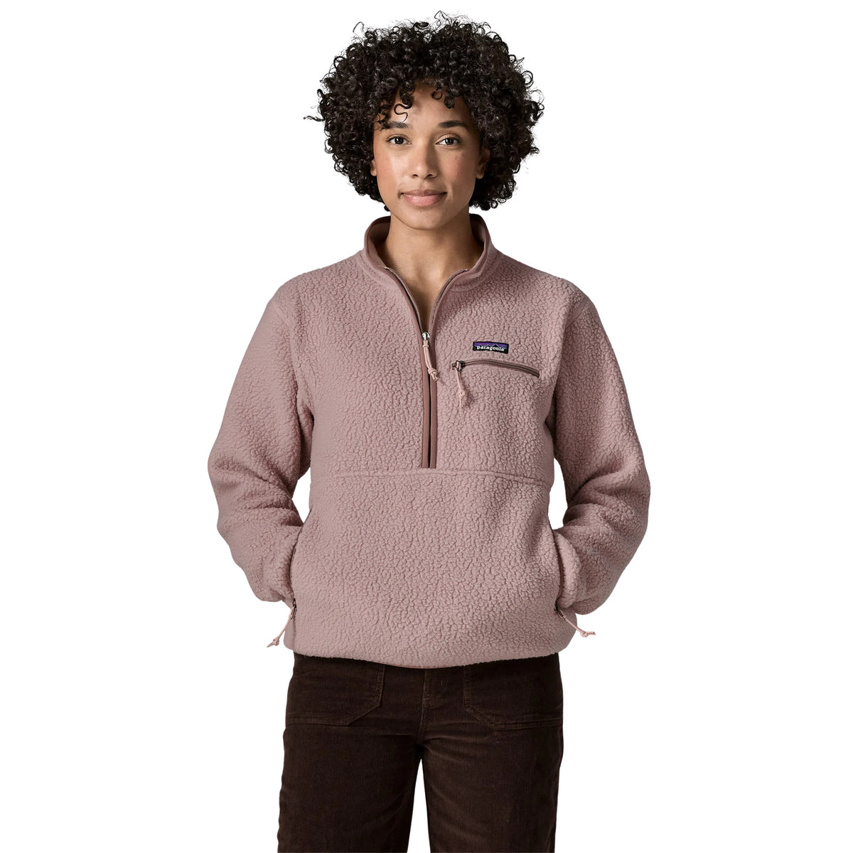 PATAGONIA W RETRO PILE MARSUPIAL - Rosa - immagine principale