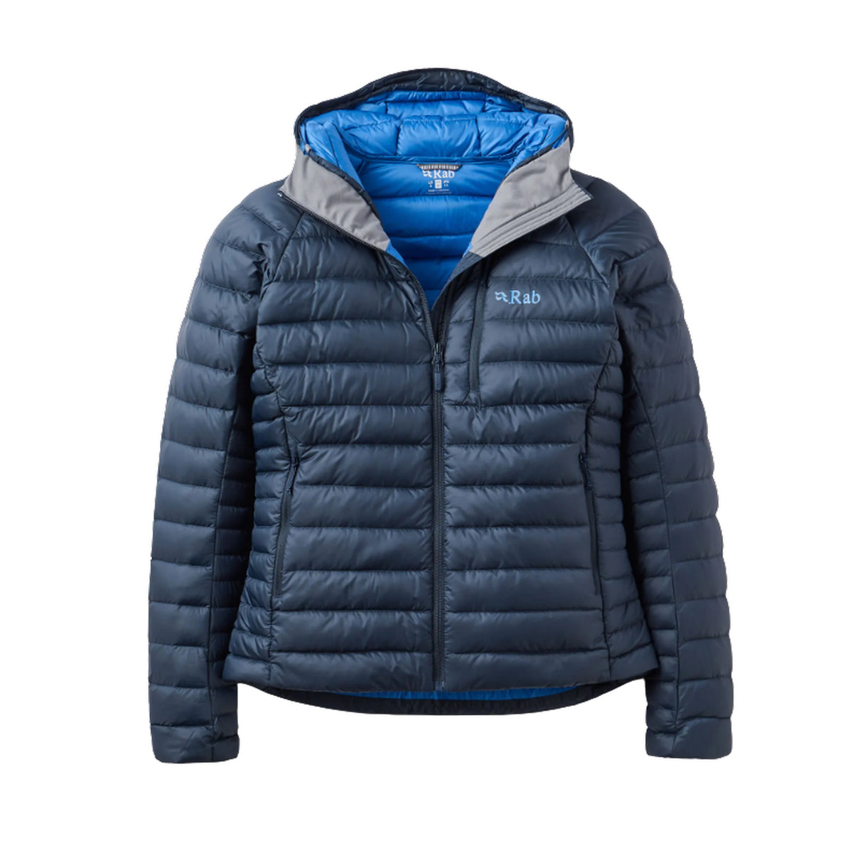 RAB MICROLIGHT ALPINE HOODY W - Blu - immagine principale