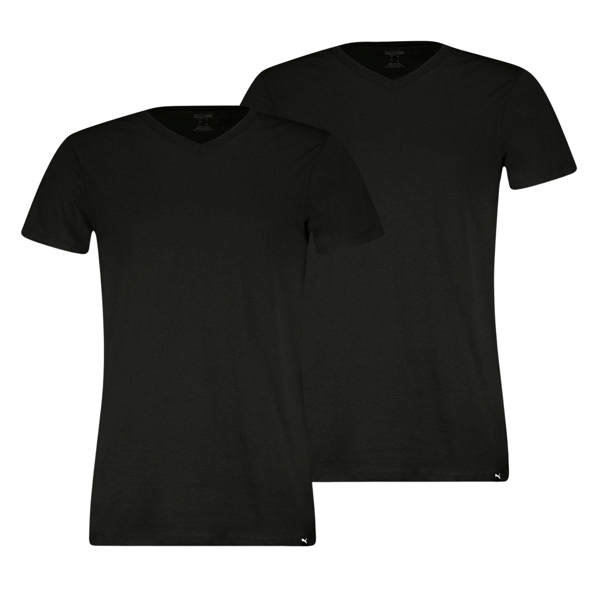 PUMA BASIC 2PK V-NECK TEE