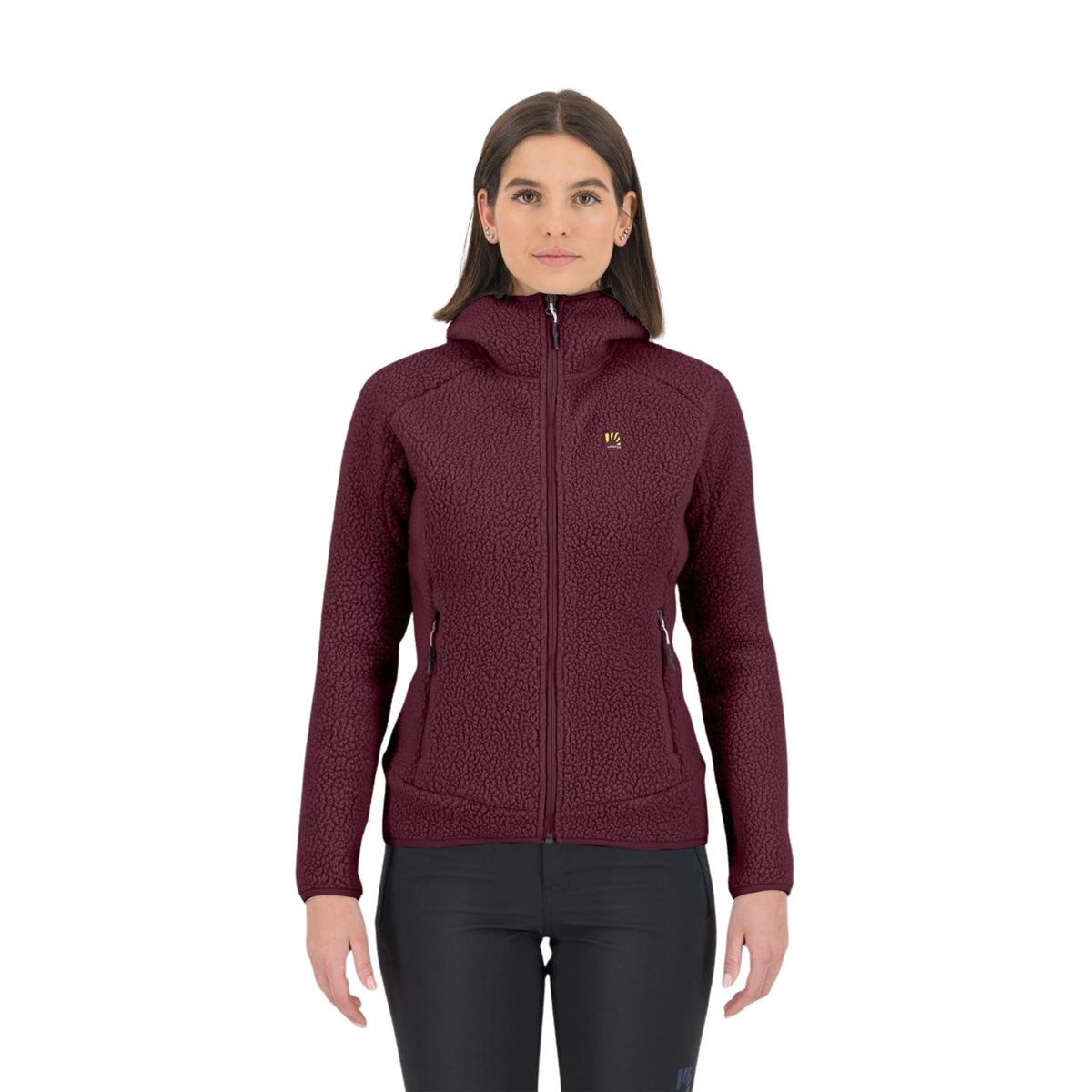 KARPOS MOIAZZA RETRO W FLEECE - Bordeaux - immagine principale