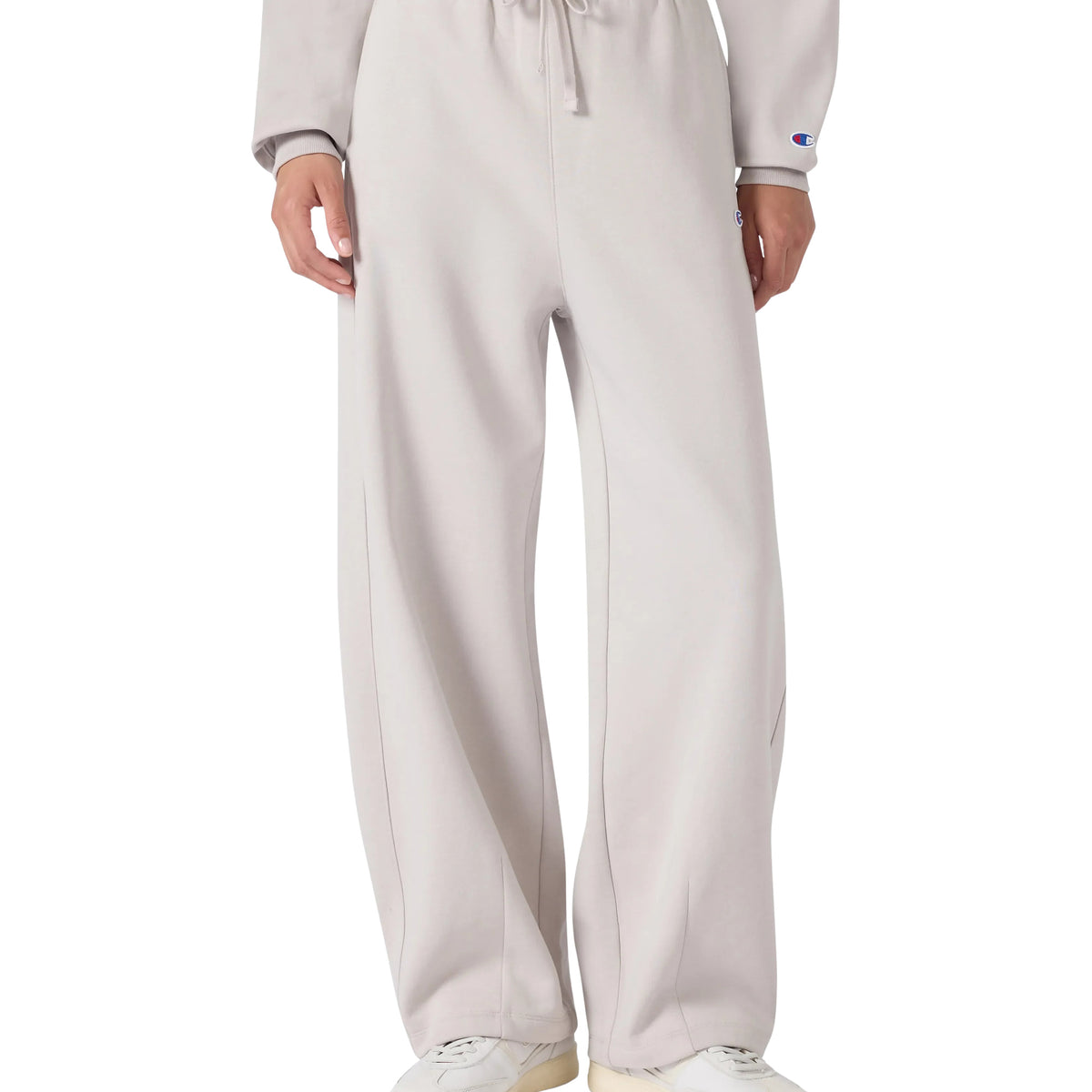 CHAMPION BARREL LEG WOMAN PANT - Grigio chiaro - immagine principale